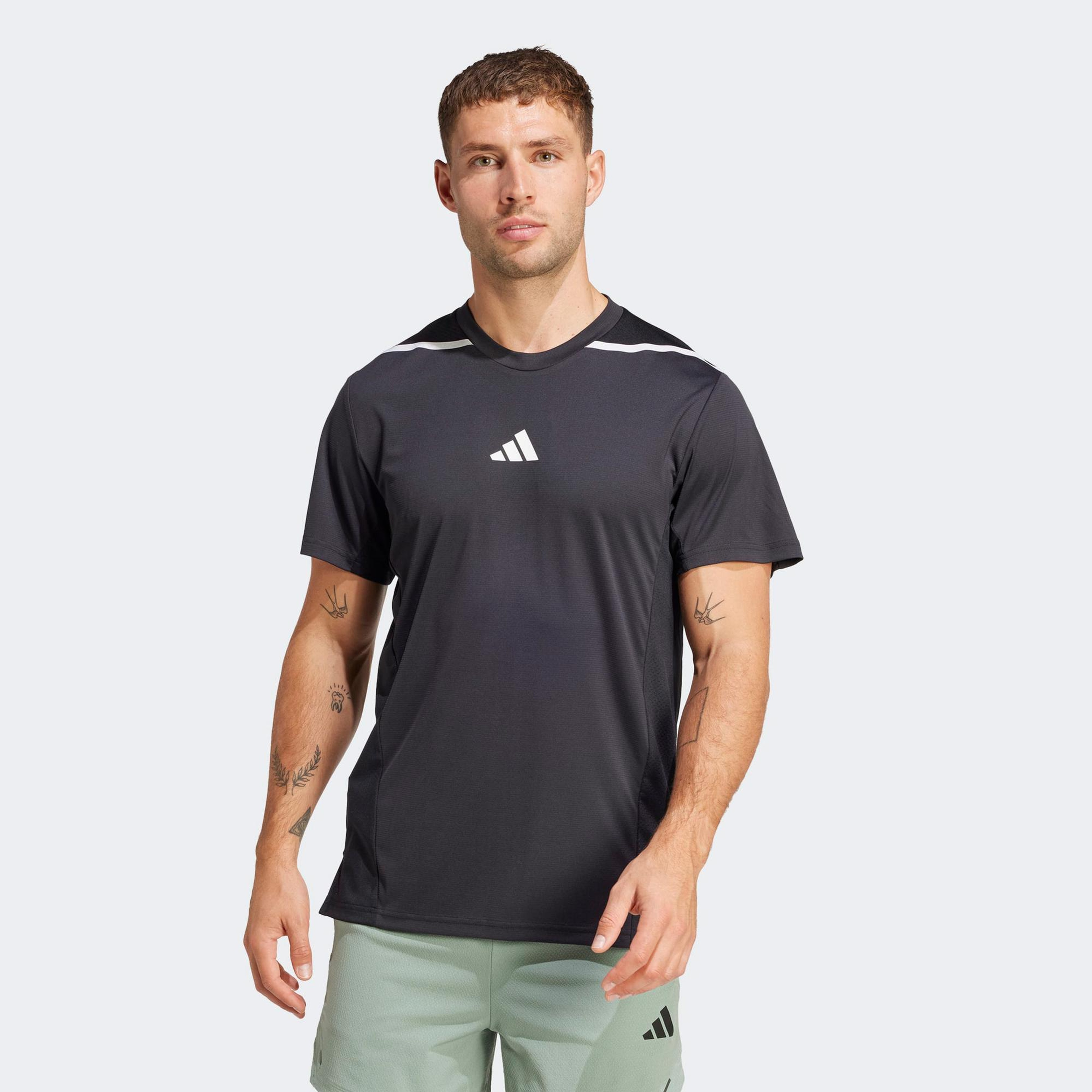 adidas Designed For Pro Series Erkek Siyah Antrenman T-Shirt
