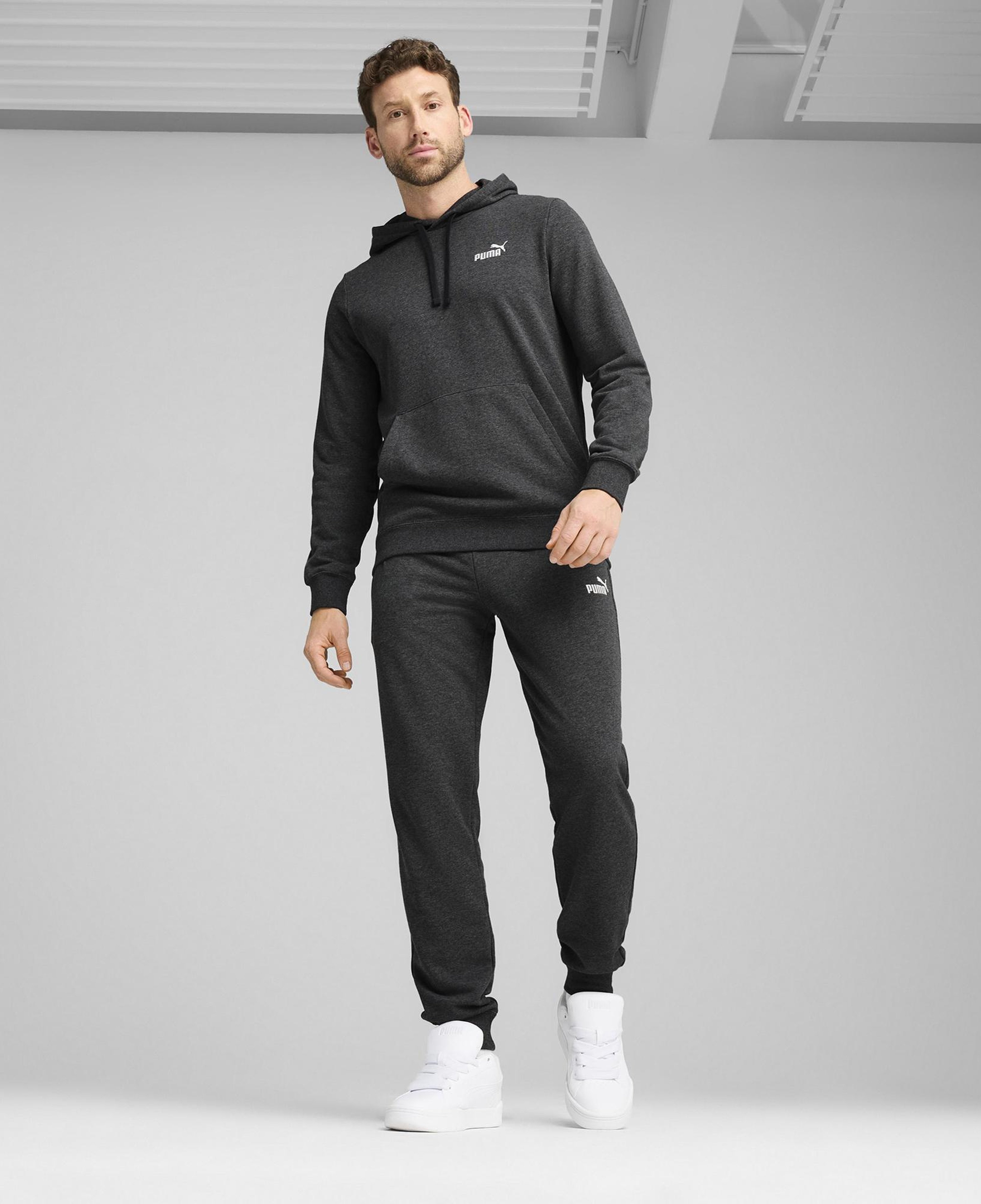 Puma Essentials No 1 Erkek Siyah Eşofman Altı