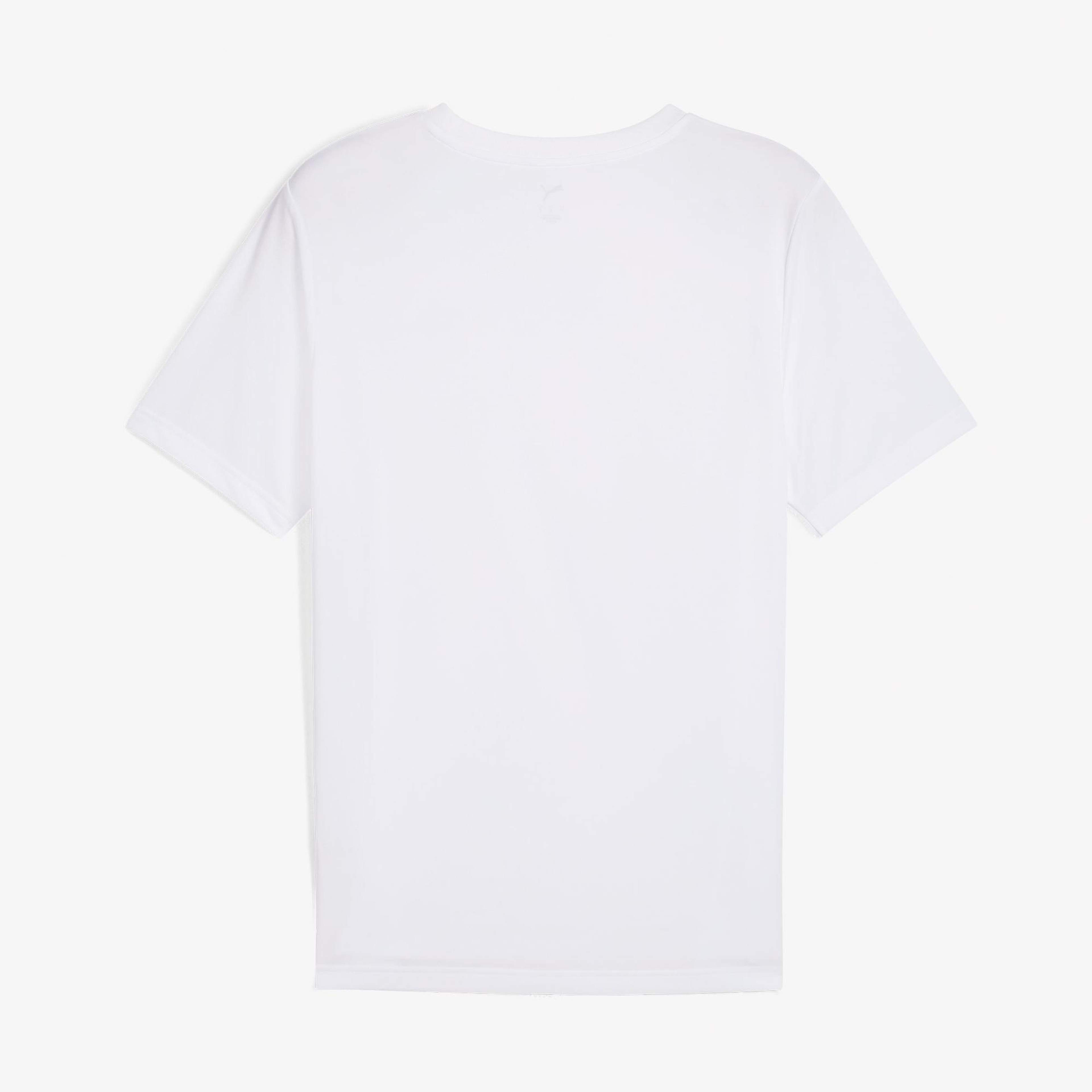 Puma Ess Small Logo Poly Erkek Beyaz T-Shirt