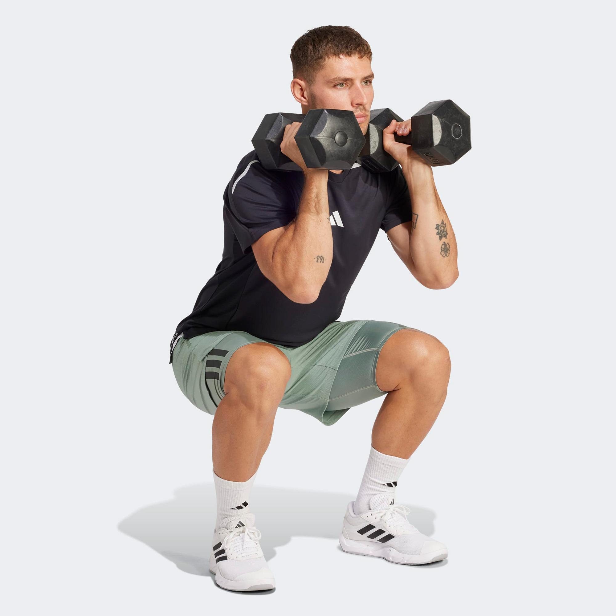 adidas Designed For Pro Series Erkek Siyah Antrenman T-Shirt