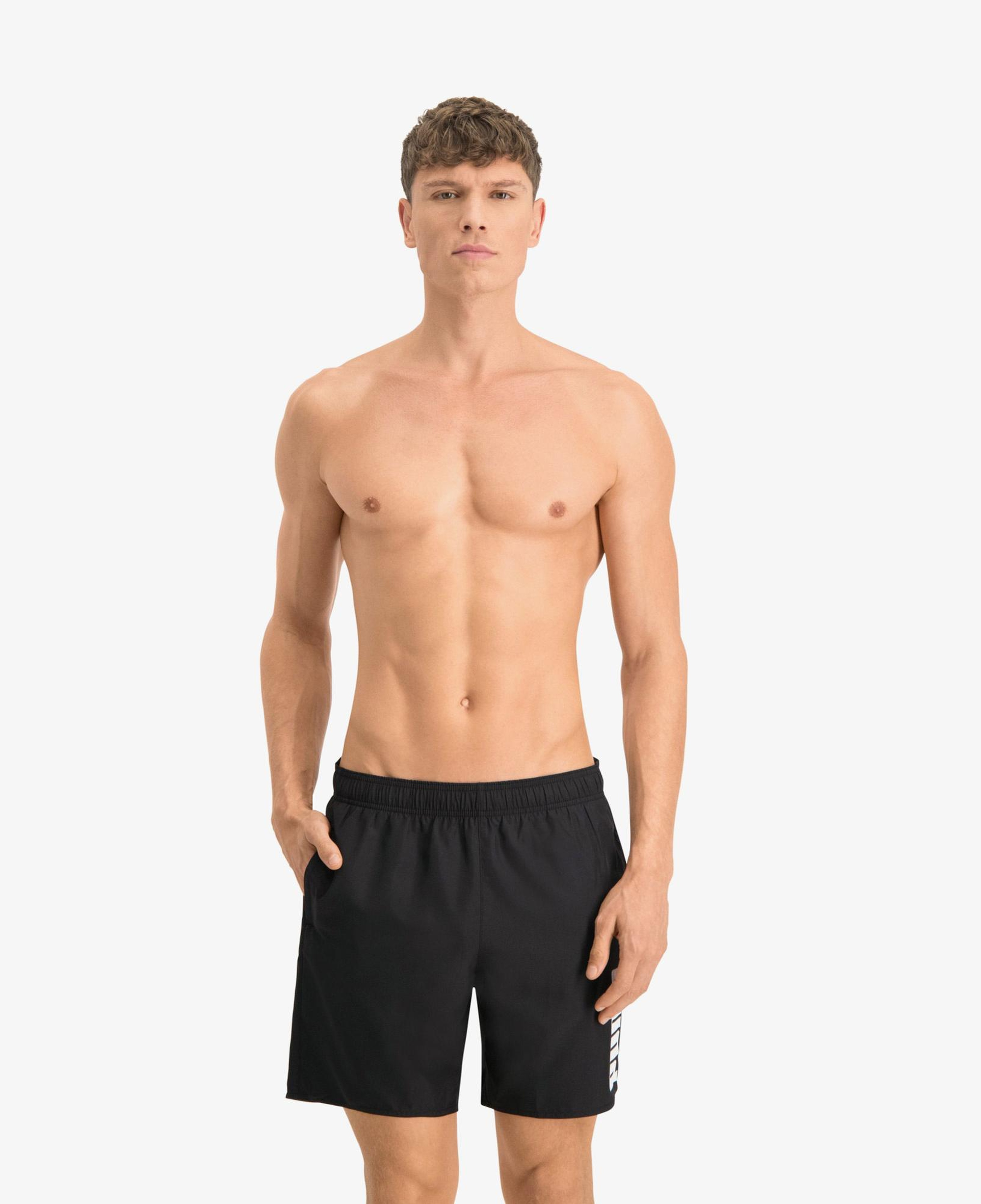 Puma Mid Erkek Siyah Deniz Şortu