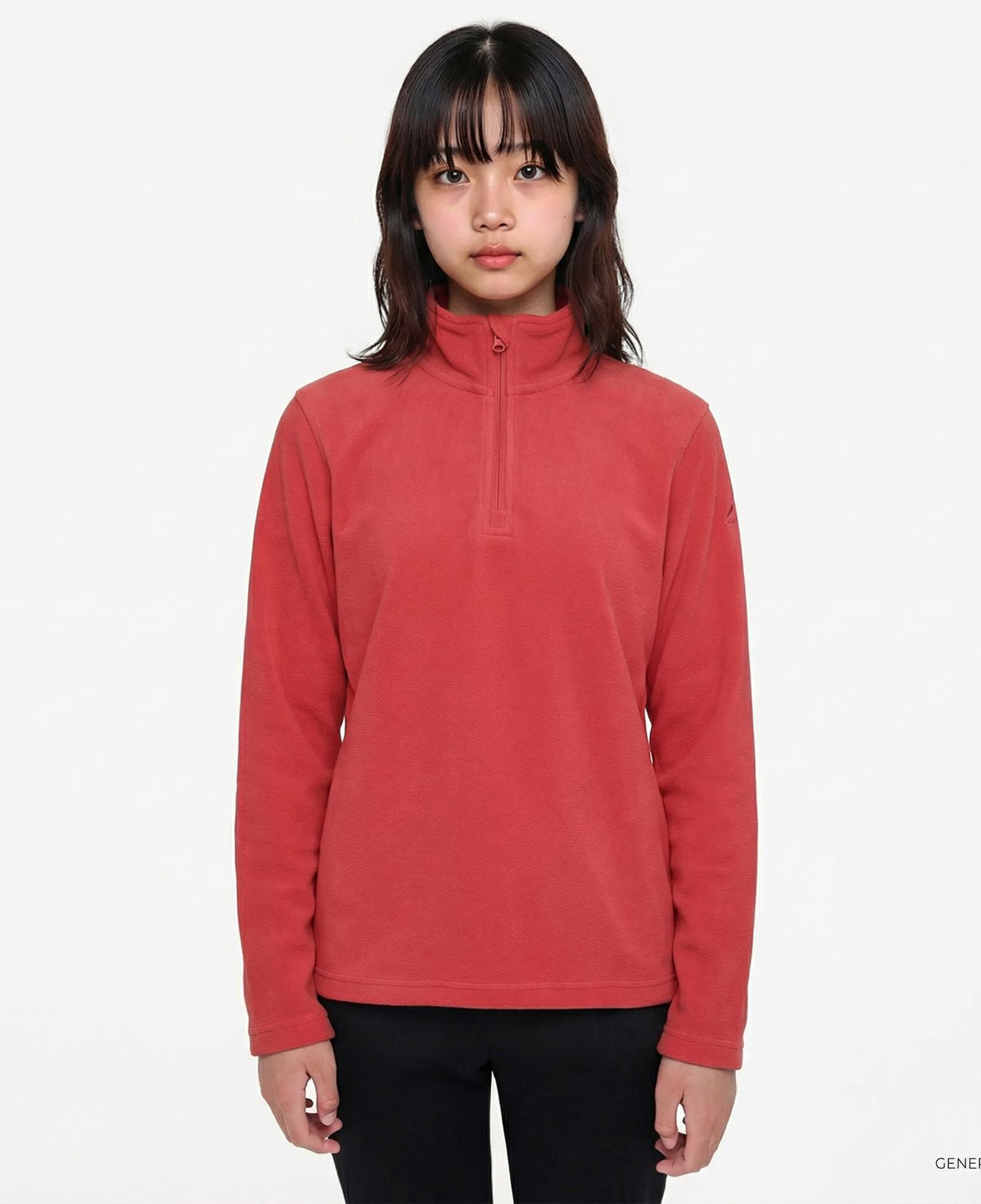 McKinley Amarillo II Çocuk Kırmızı Polar Üst