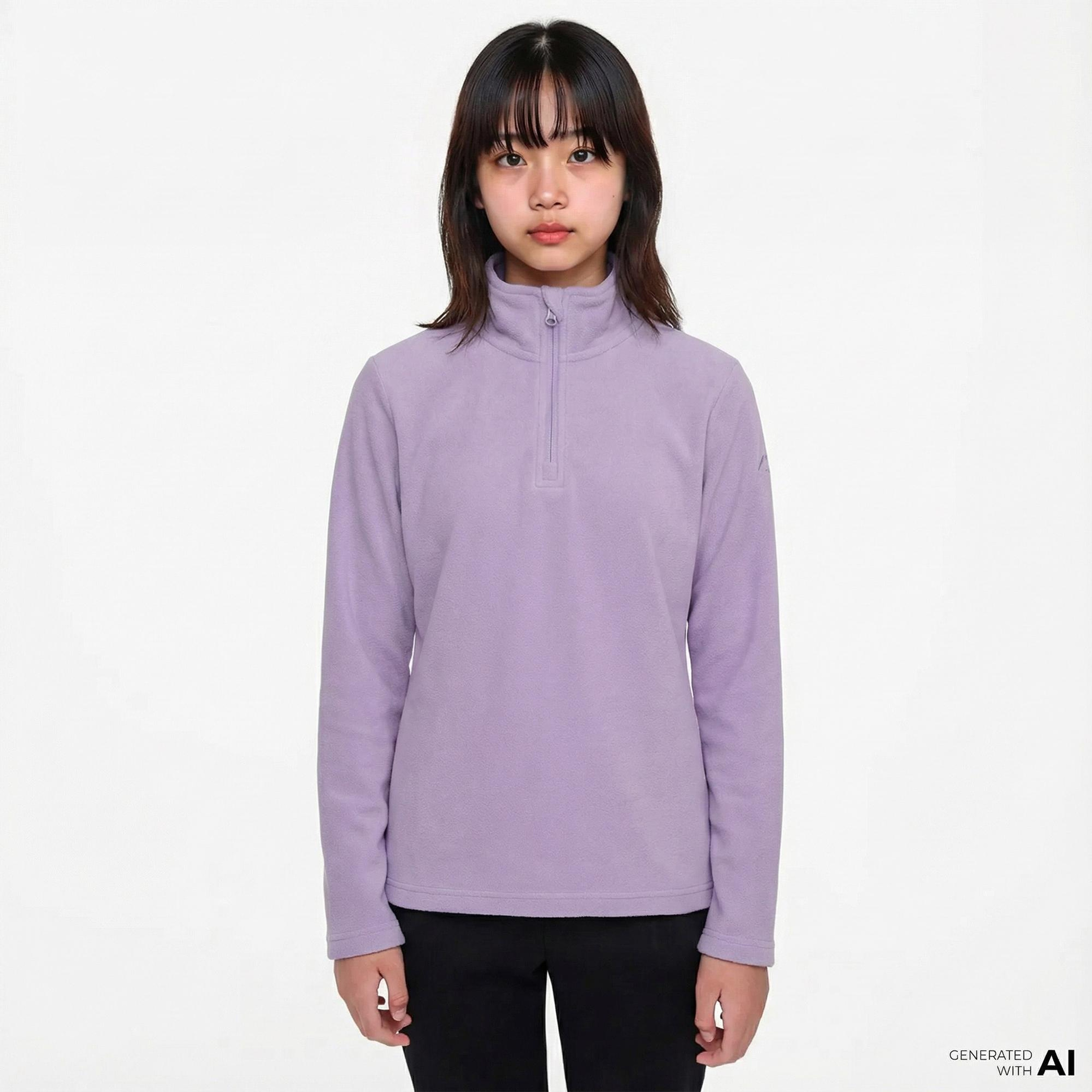 McKinley Amarillo II Çocuk Mor Polar Üst