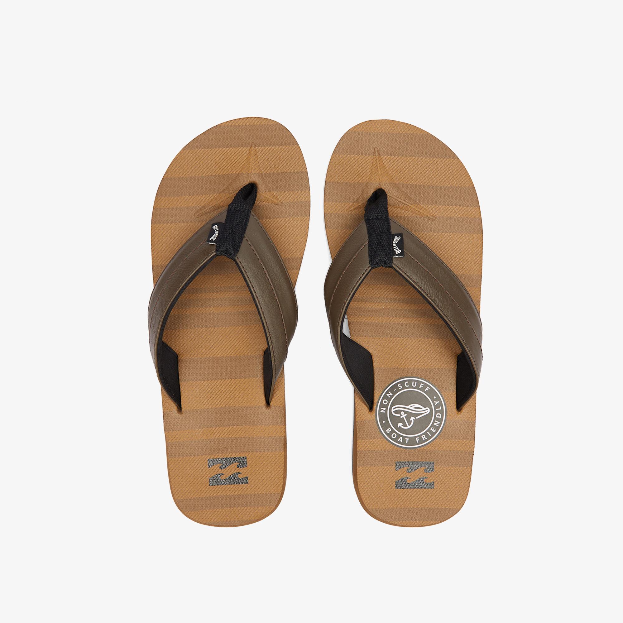 Billabong All Day Impact Print Erkek Kahverengi Terlik