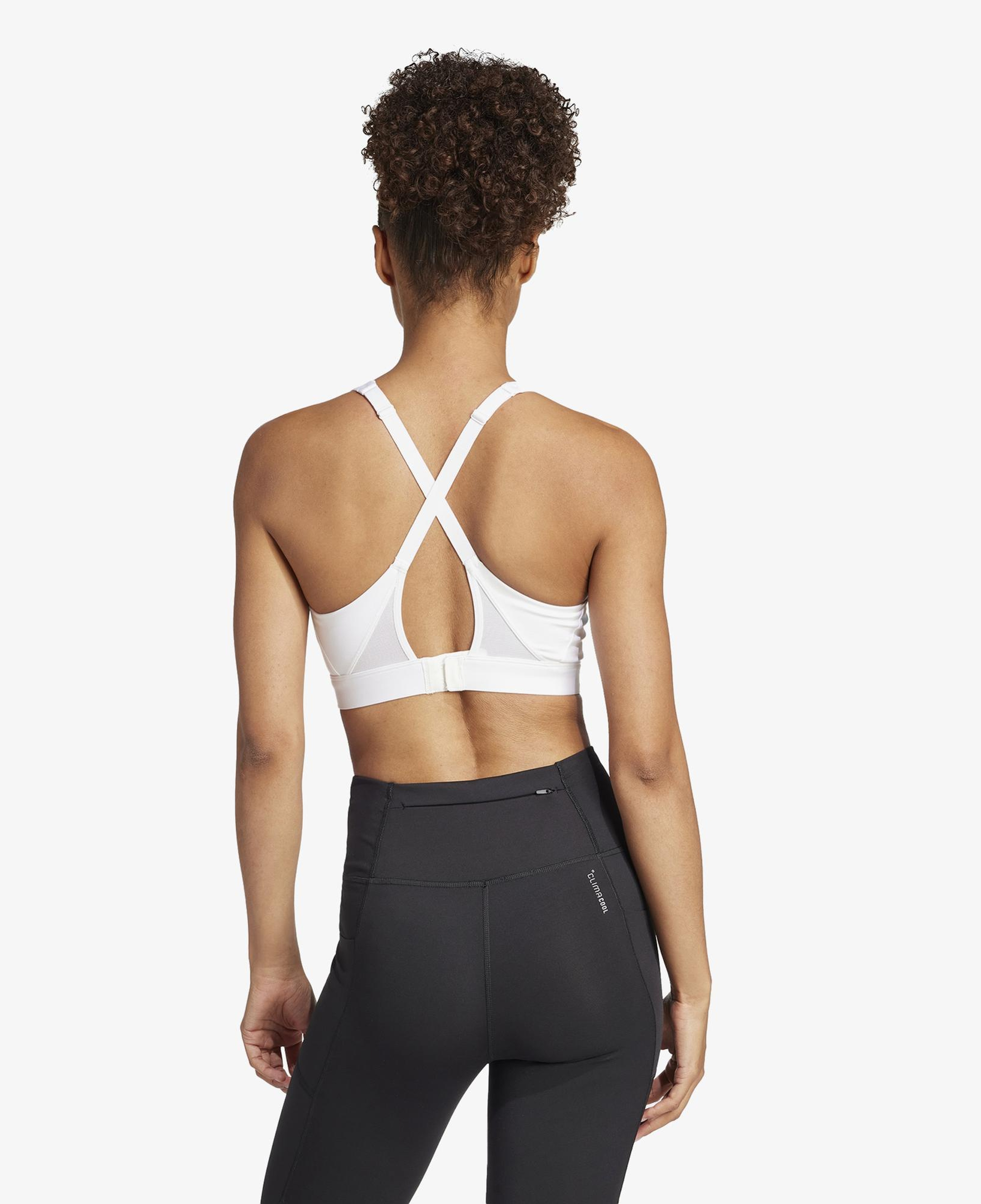 adidas Ultimate Run High Support Kadın Beyaz Antrenman Bra