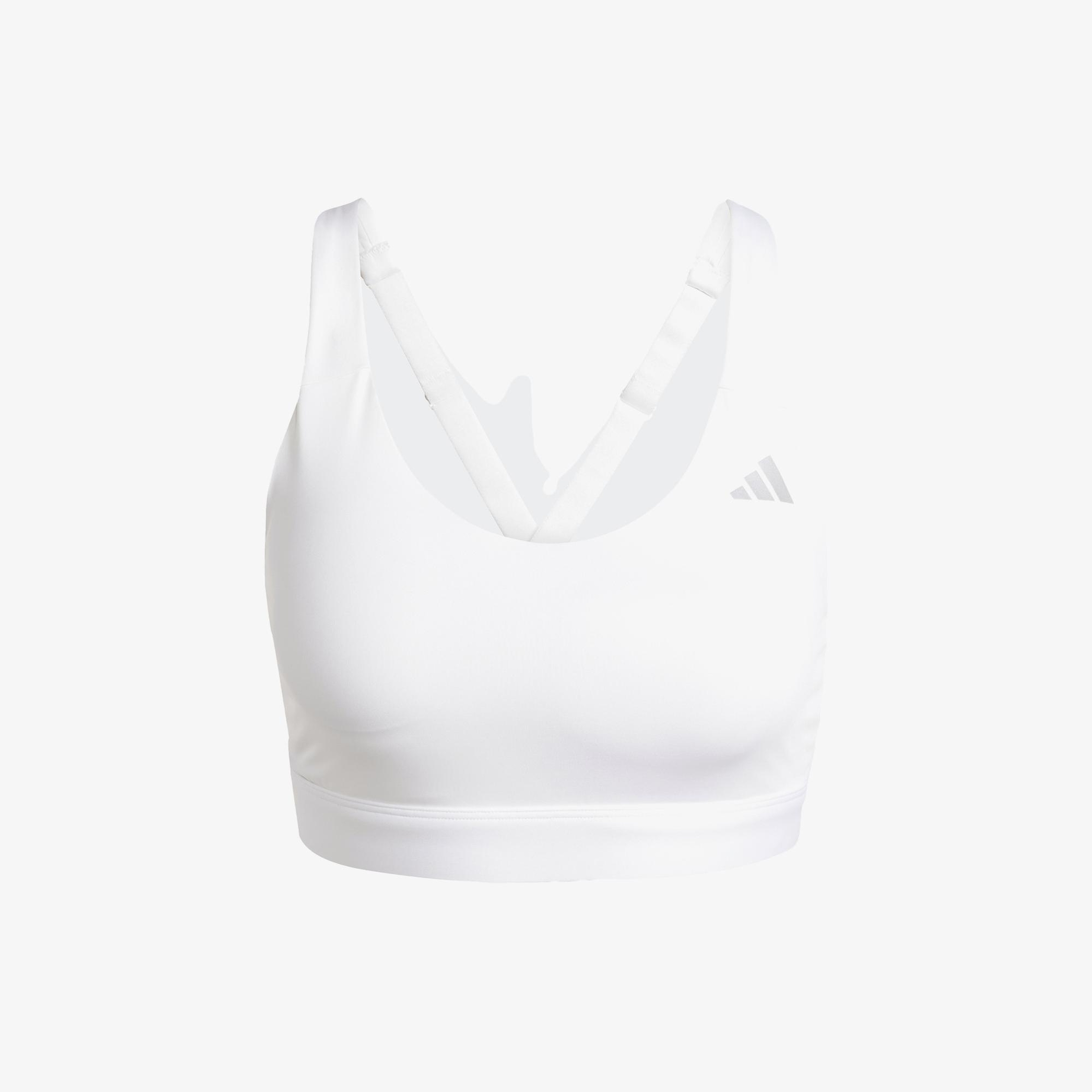 adidas Ultimate Run High Support Kadın Beyaz Antrenman Bra