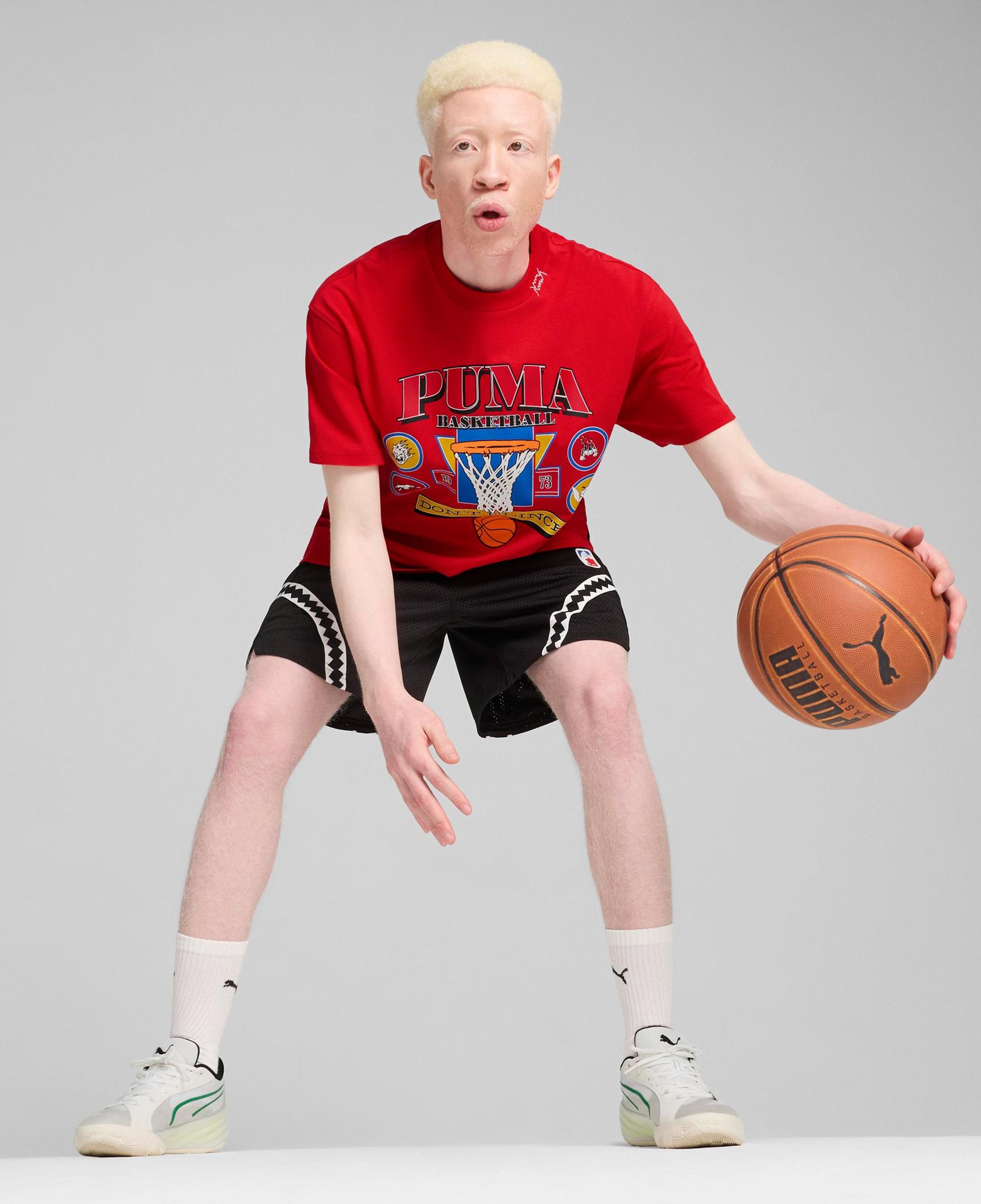 Puma Crowd Craze Erkek Kırmızı Günlük T-Shirt