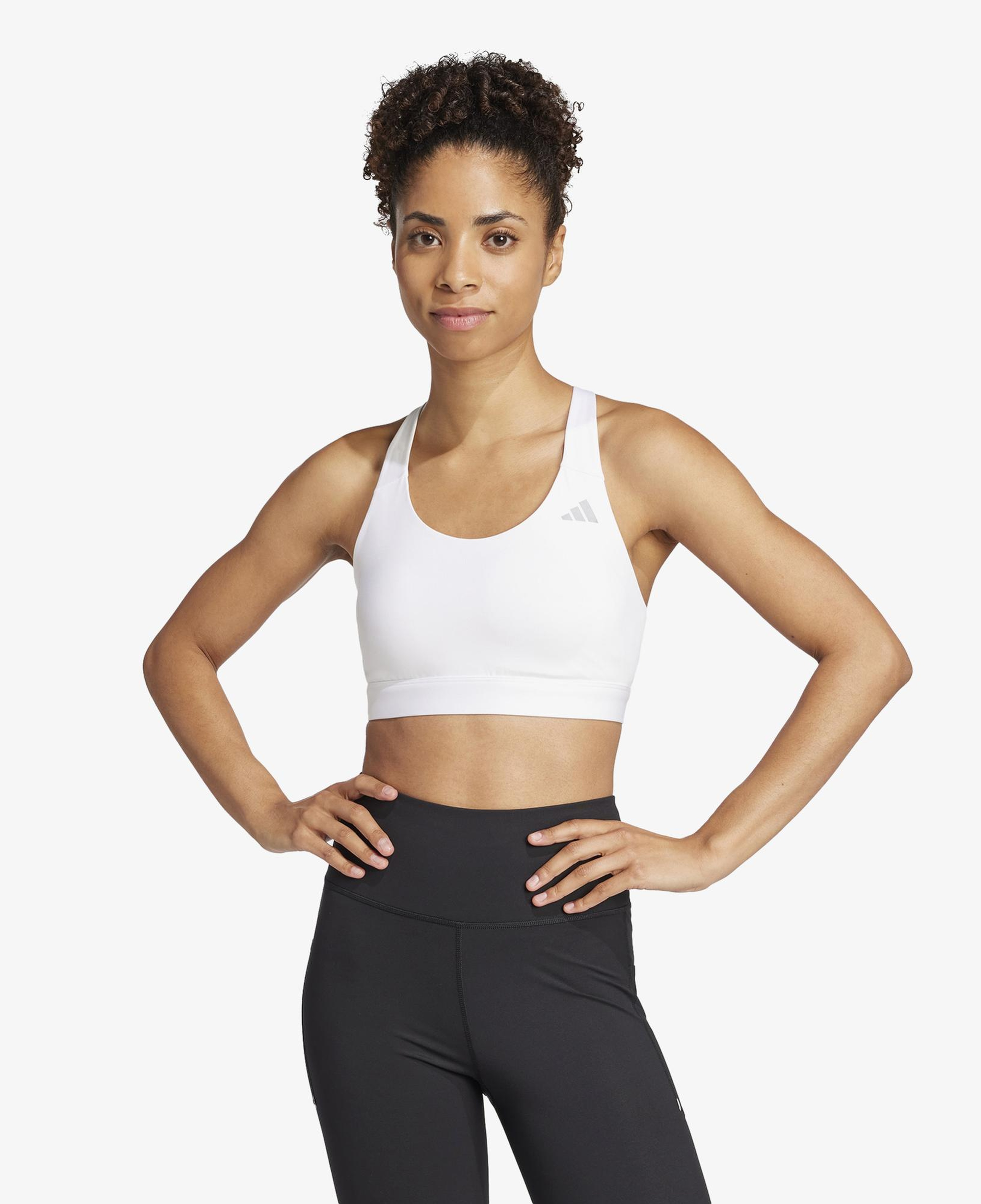 adidas Ultimate Run High Support Kadın Beyaz Antrenman Bra