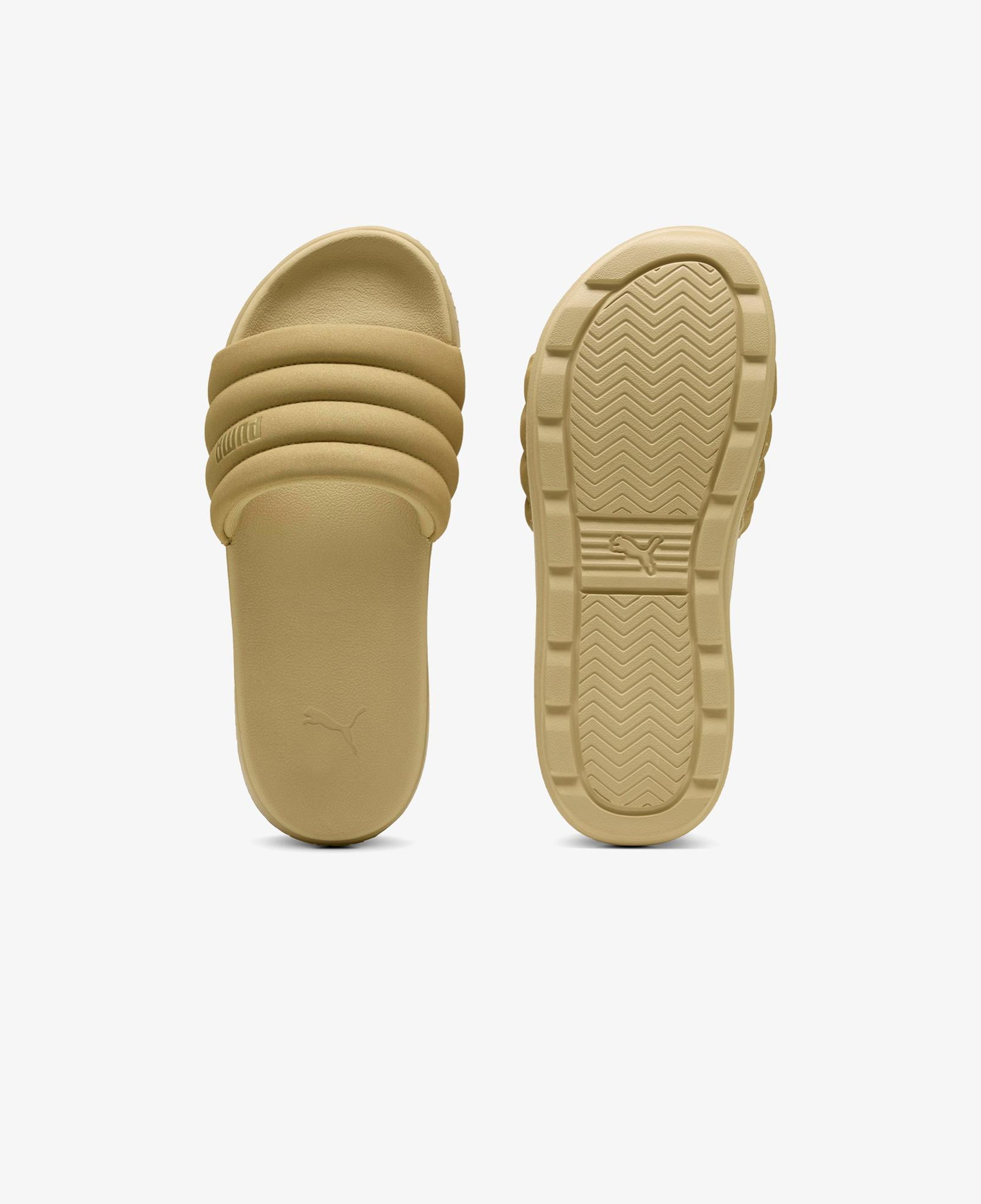 Puma Karmen Slide Puffy Aqua Kadın Bej Terlik