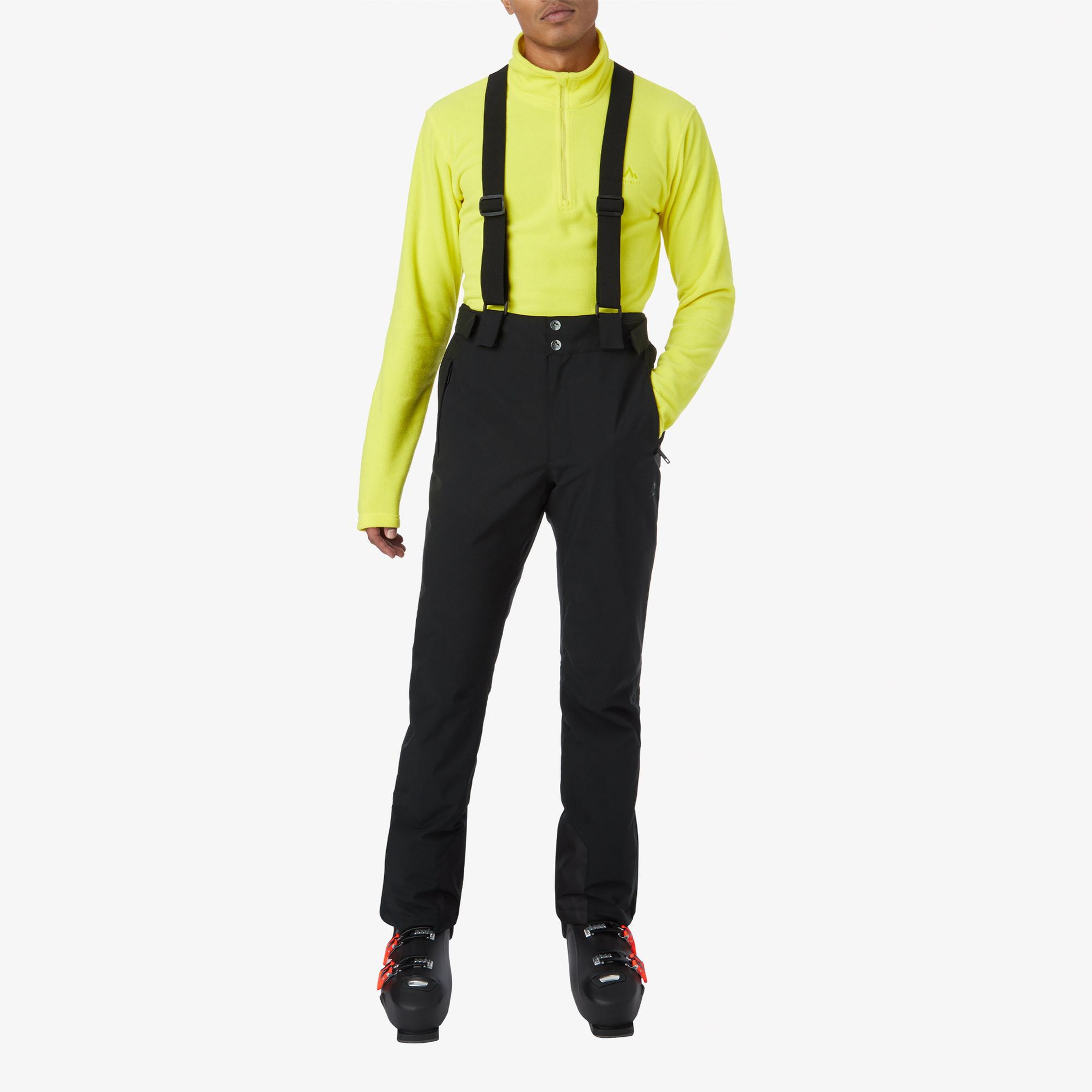 McKinley Didi II Erkek Siyah Askılı Kayak Pantolonu