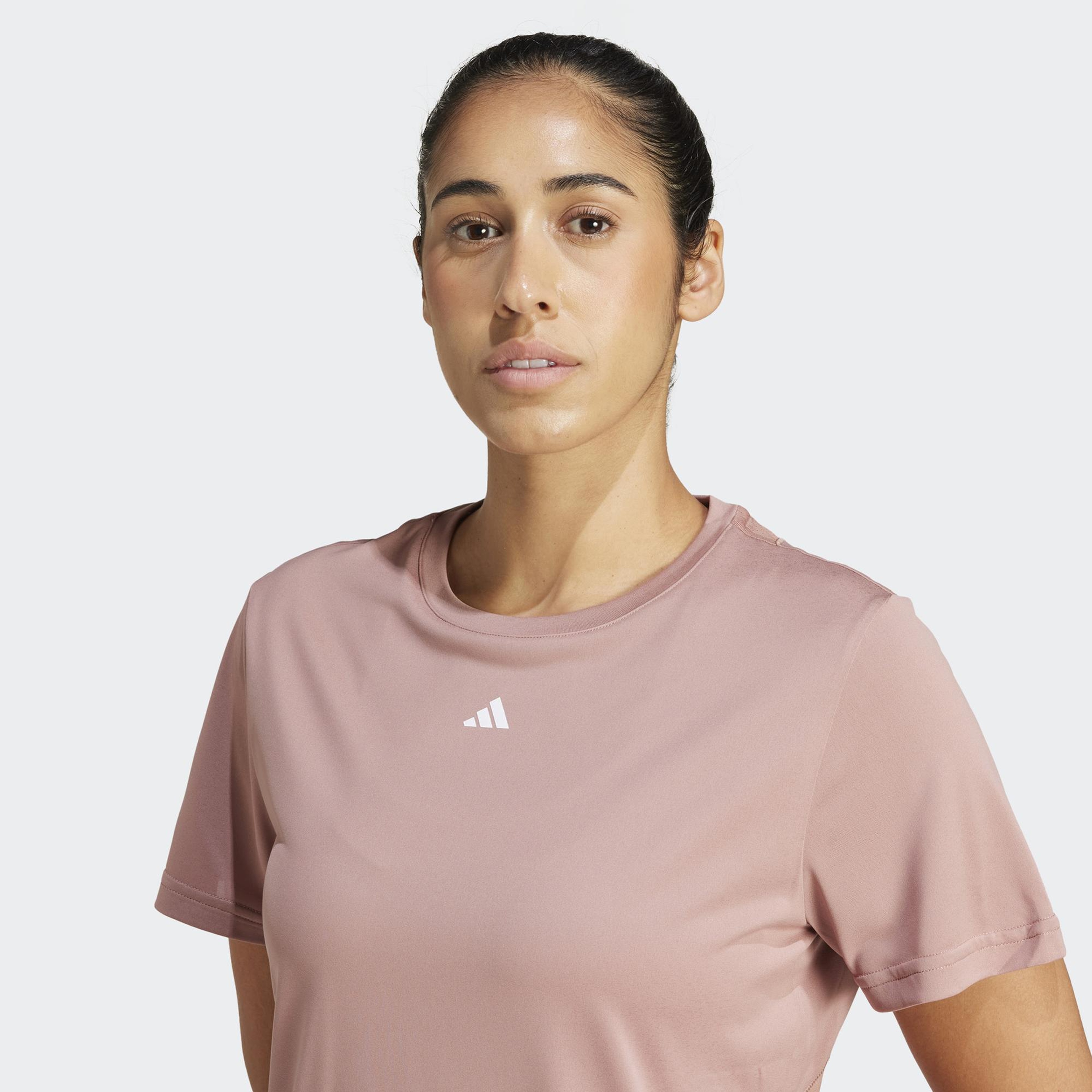 adidas Designed For Kadın Pembe Antrenman T-Shirt