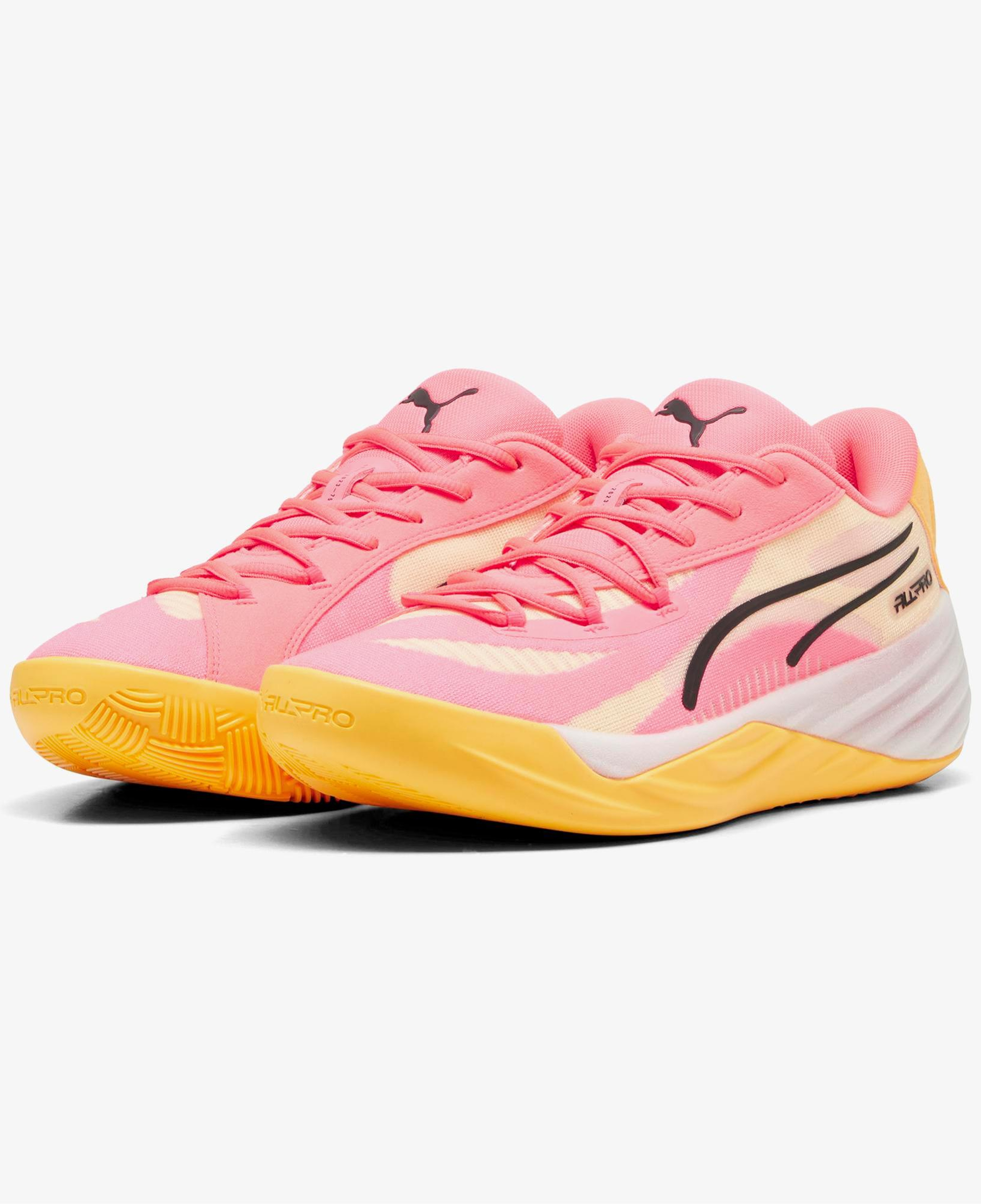Puma All Nitro Erkek Pembe Basketbol Ayakkabısı
