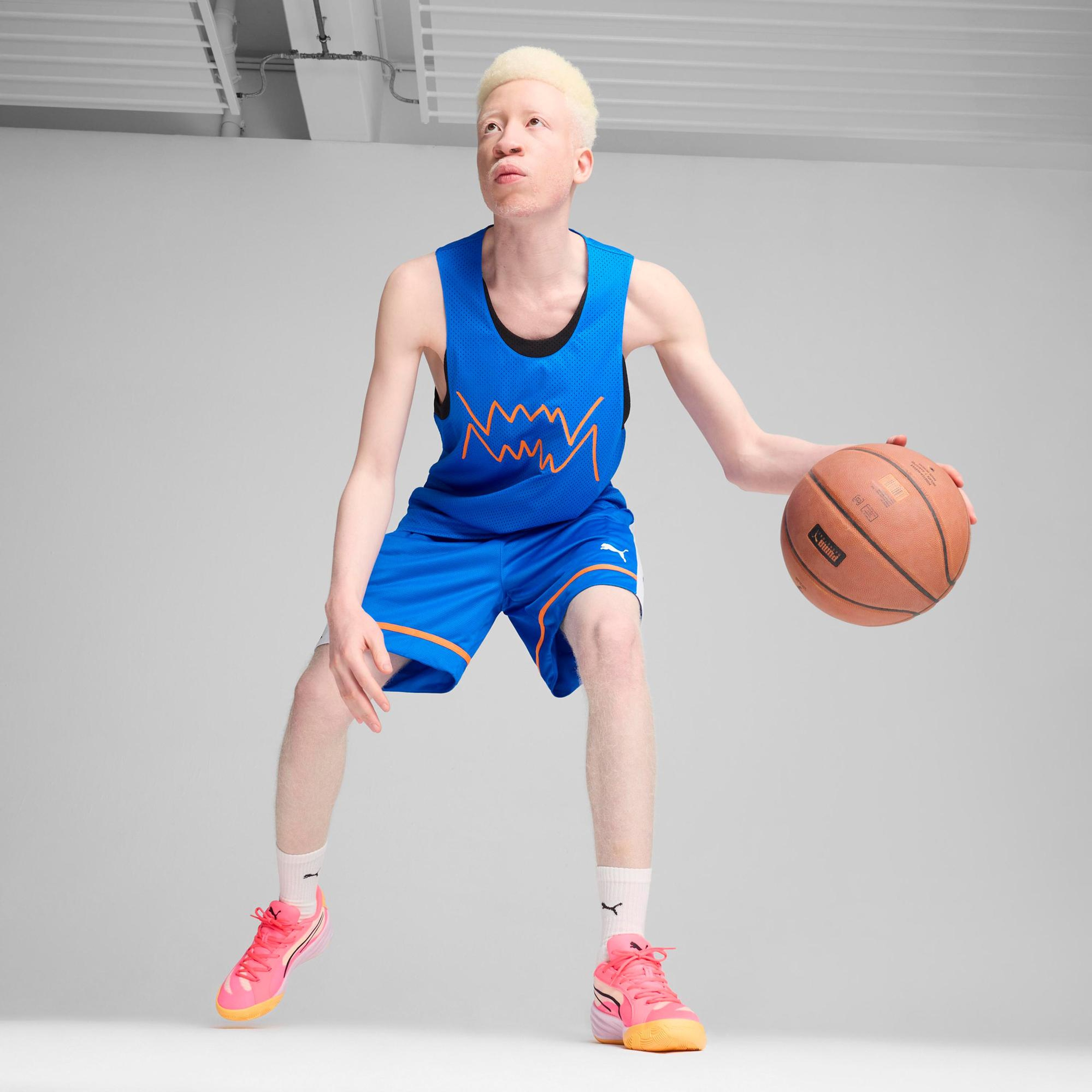 Puma All Nitro Erkek Pembe Basketbol Ayakkabısı