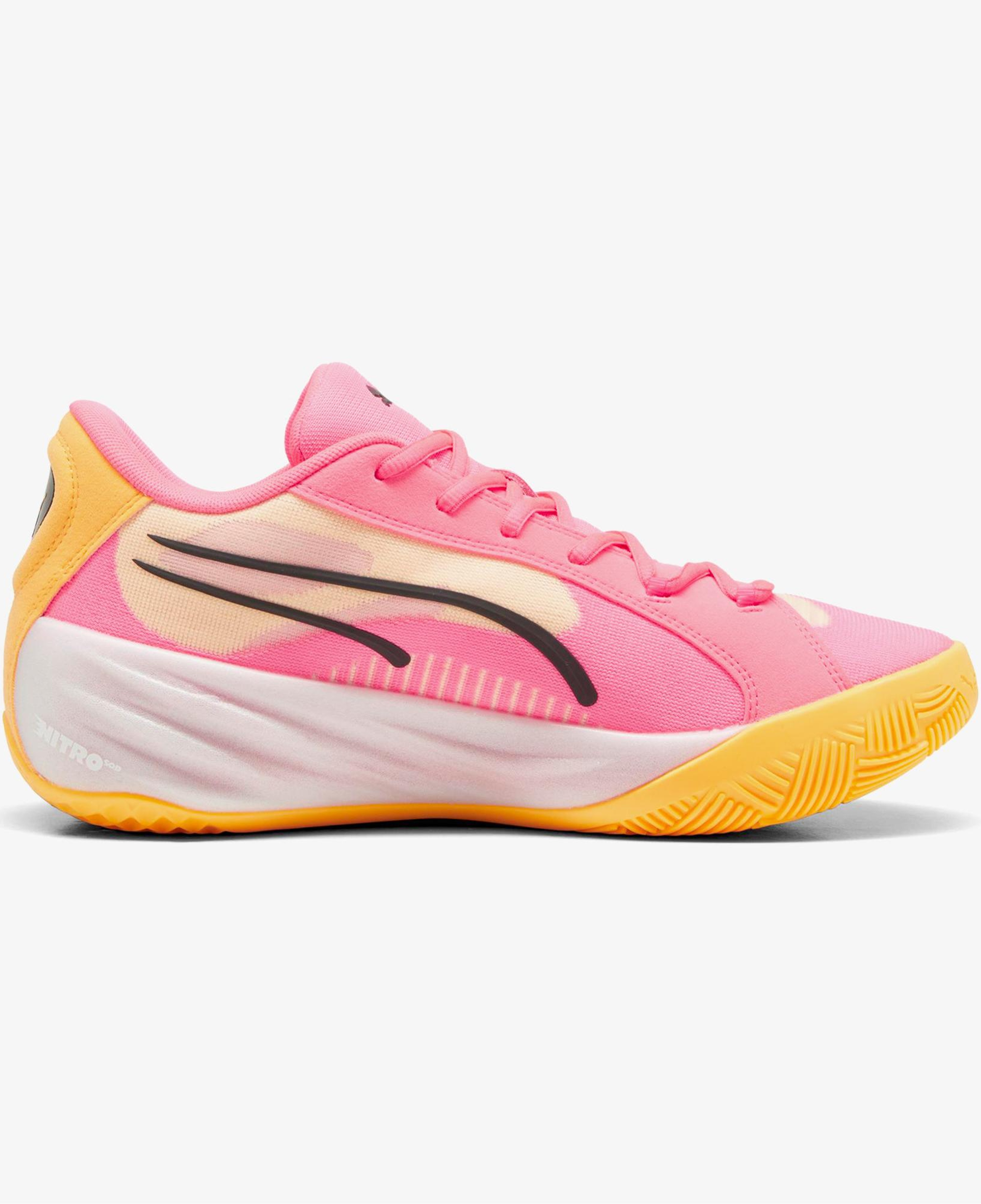 Puma All Nitro Erkek Pembe Basketbol Ayakkabısı