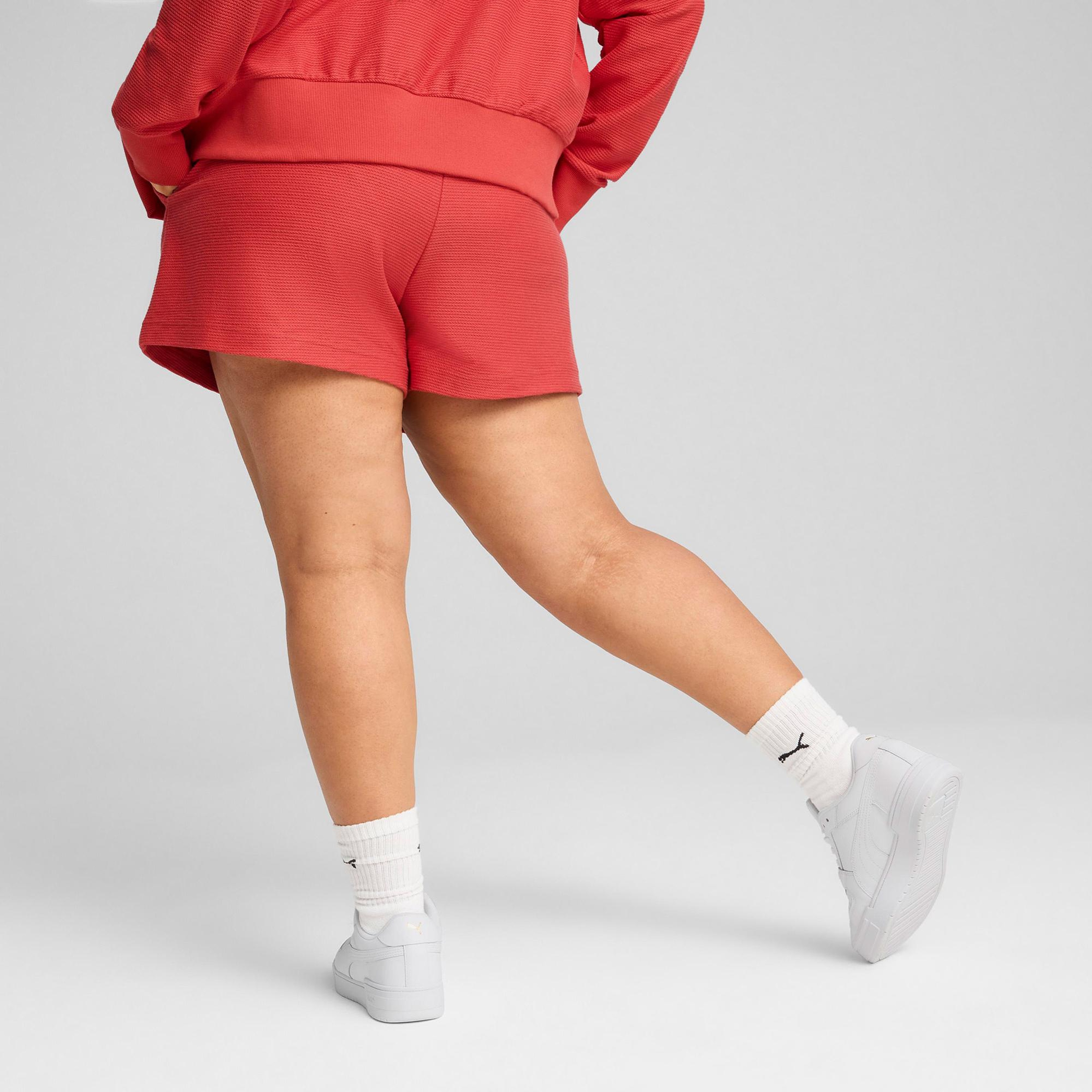 Puma Premium Ess A-Line Kadın Kırmızı Şort