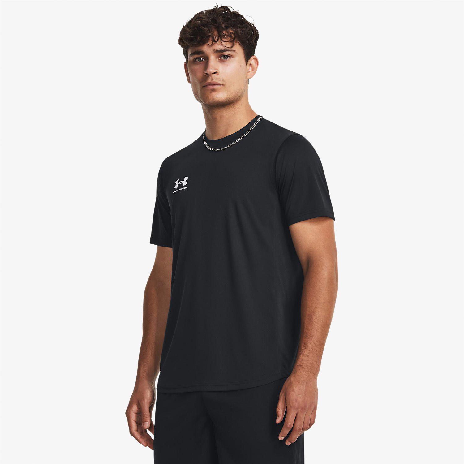Under Armour Challenger Erkek Siyah Antrenman T-Shirt