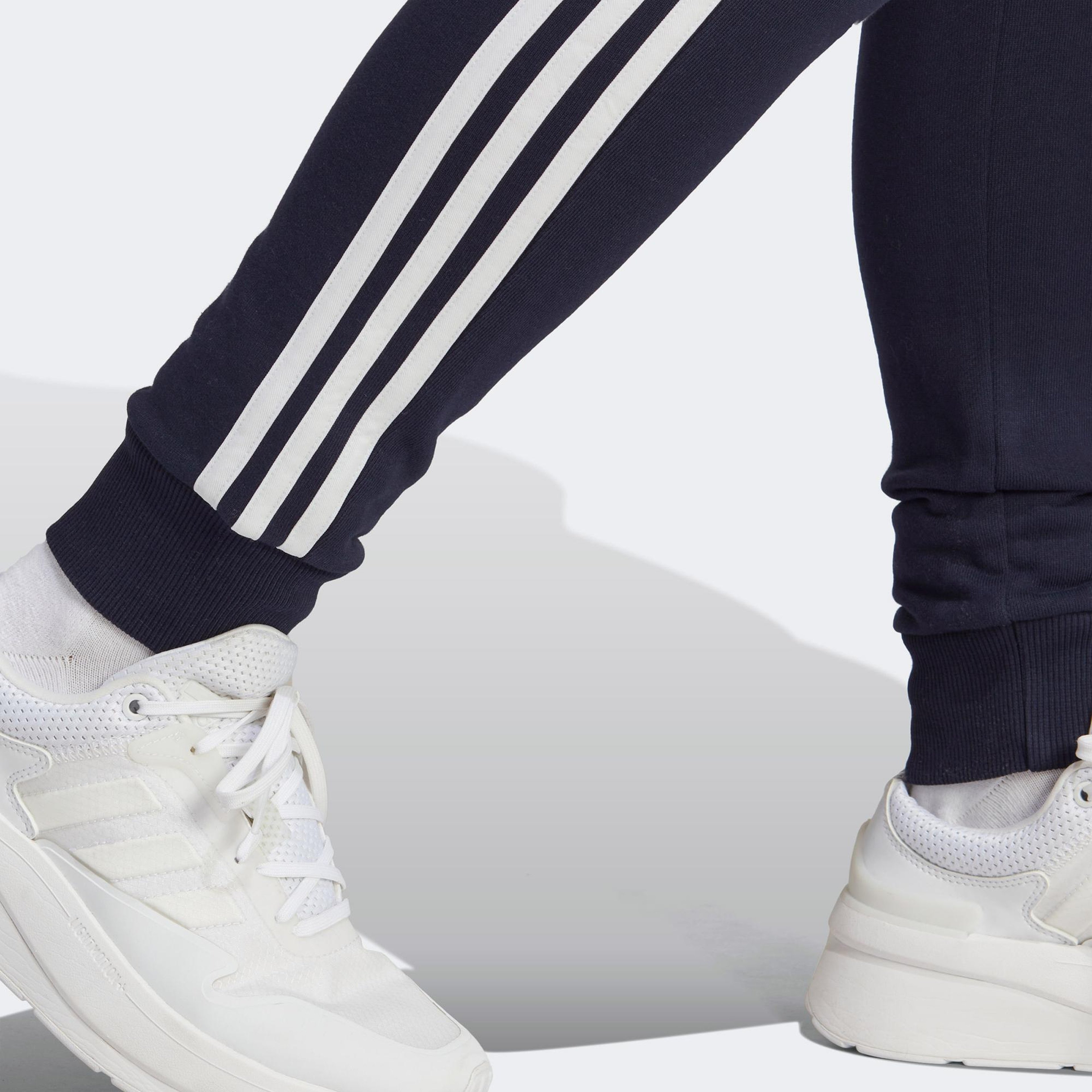 adidas Essential 3 Striped Kadın Lacivert Günlük Eşofman Altı