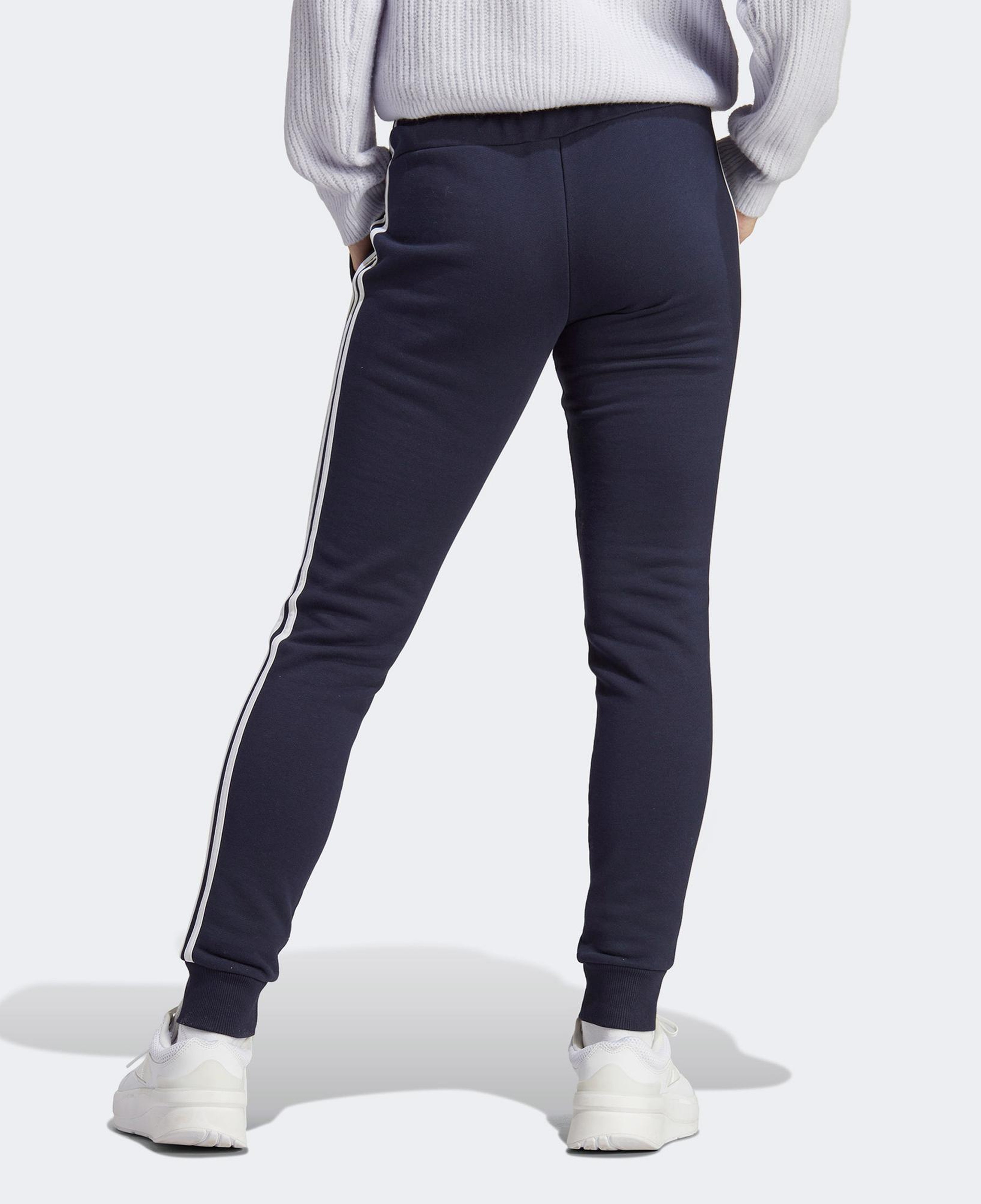 adidas Essential 3 Striped Kadın Lacivert Günlük Eşofman Altı