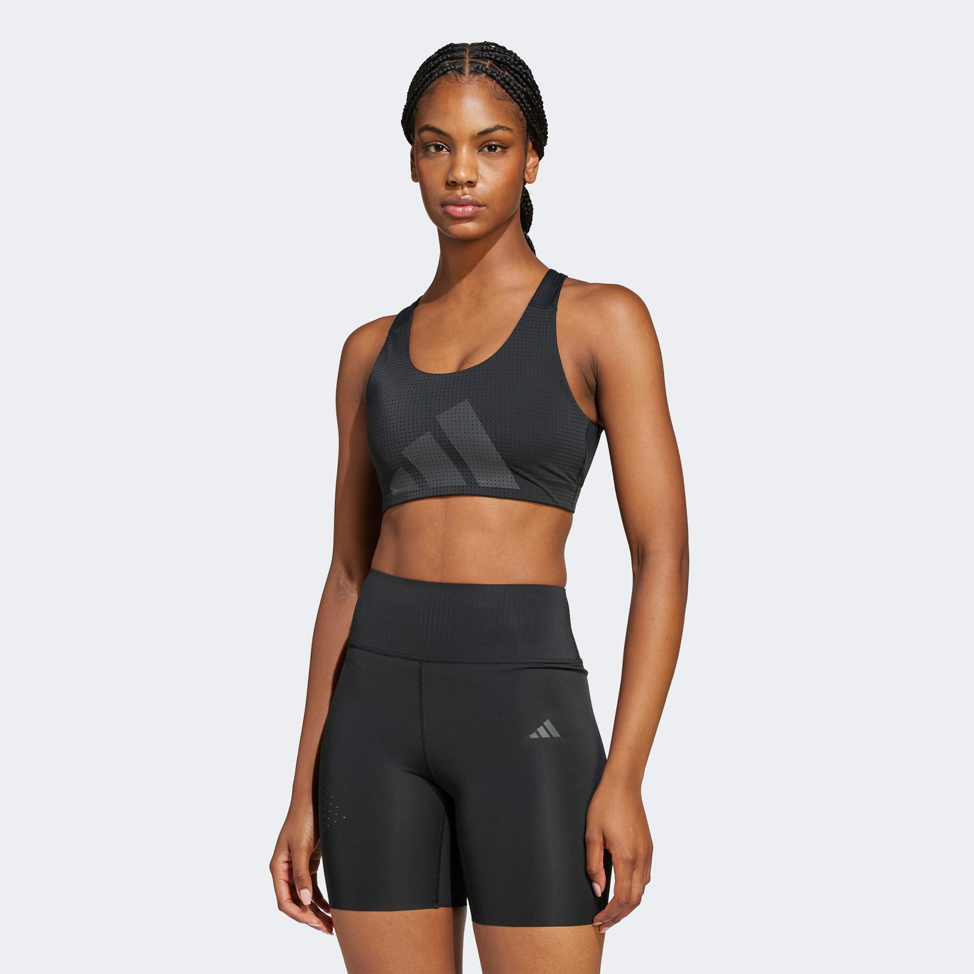 adidas Powerimpact Hiit Medium Support Kadın Siyah Bra