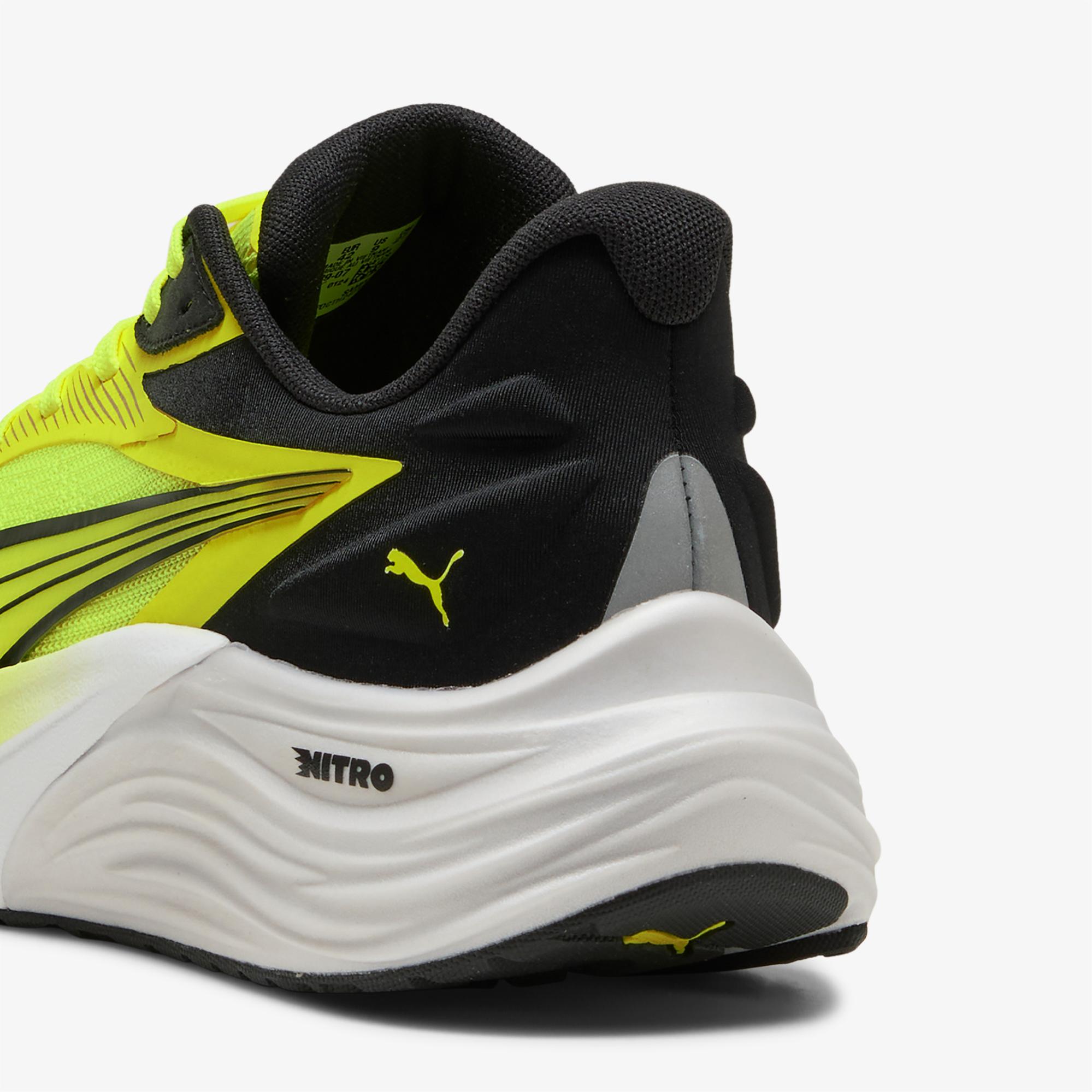 Puma Electrify Nitro 4 Kadın Sarı Koşu Ayakkabısı