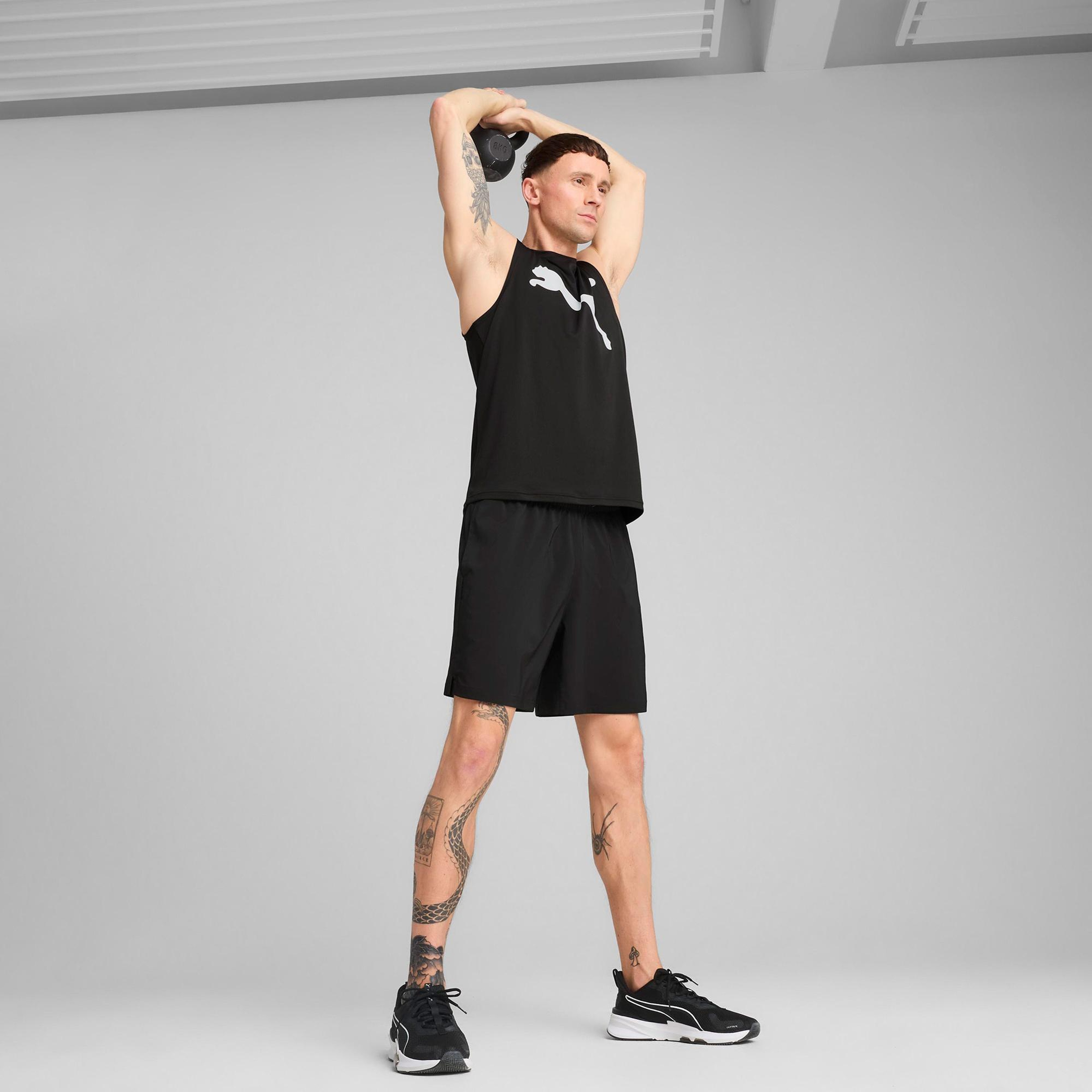 Puma Tad Essentials 7 Wven Erkek Siyah Antrenman Şortu