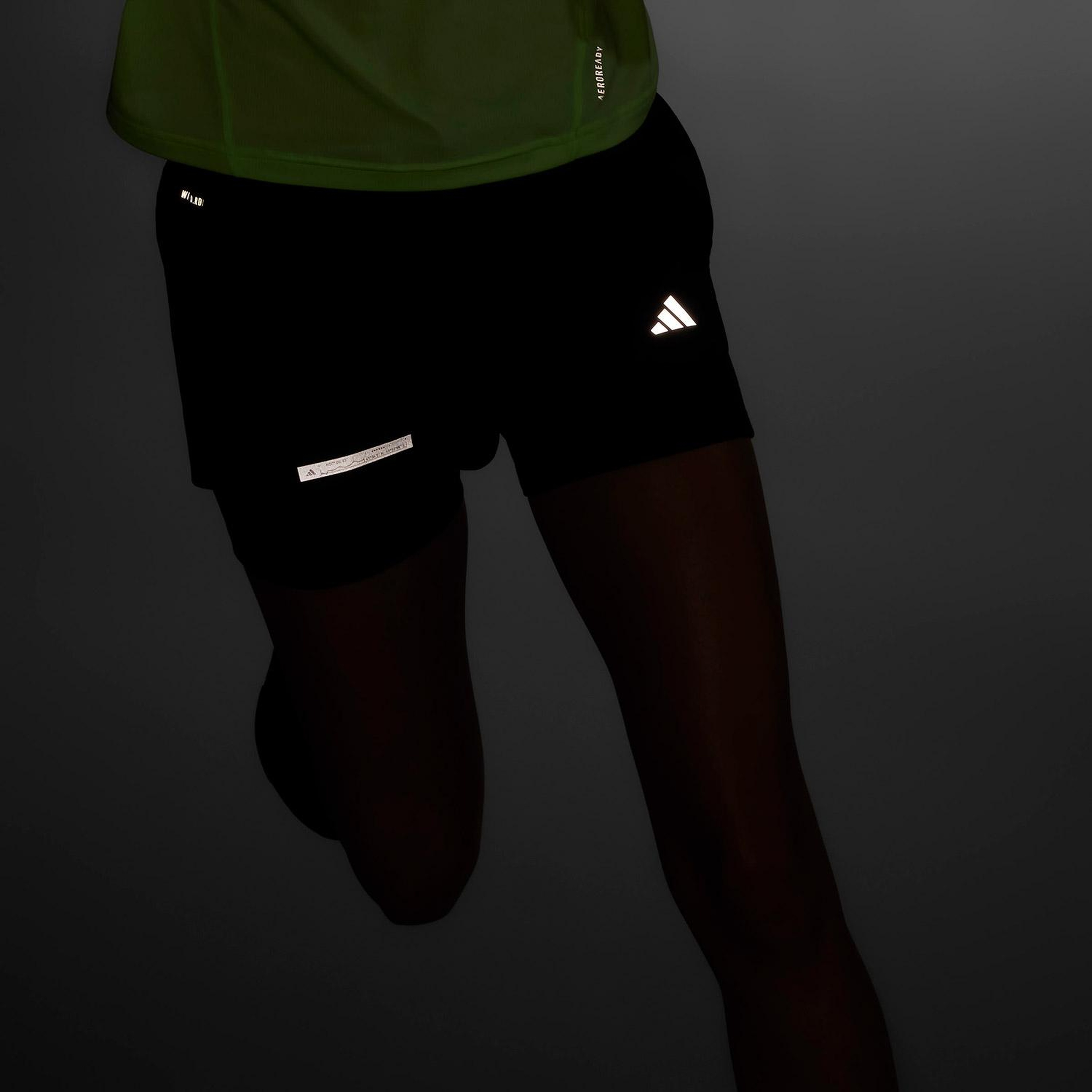 adidas Ultimate Two-in-One Kadın Siyah Şort