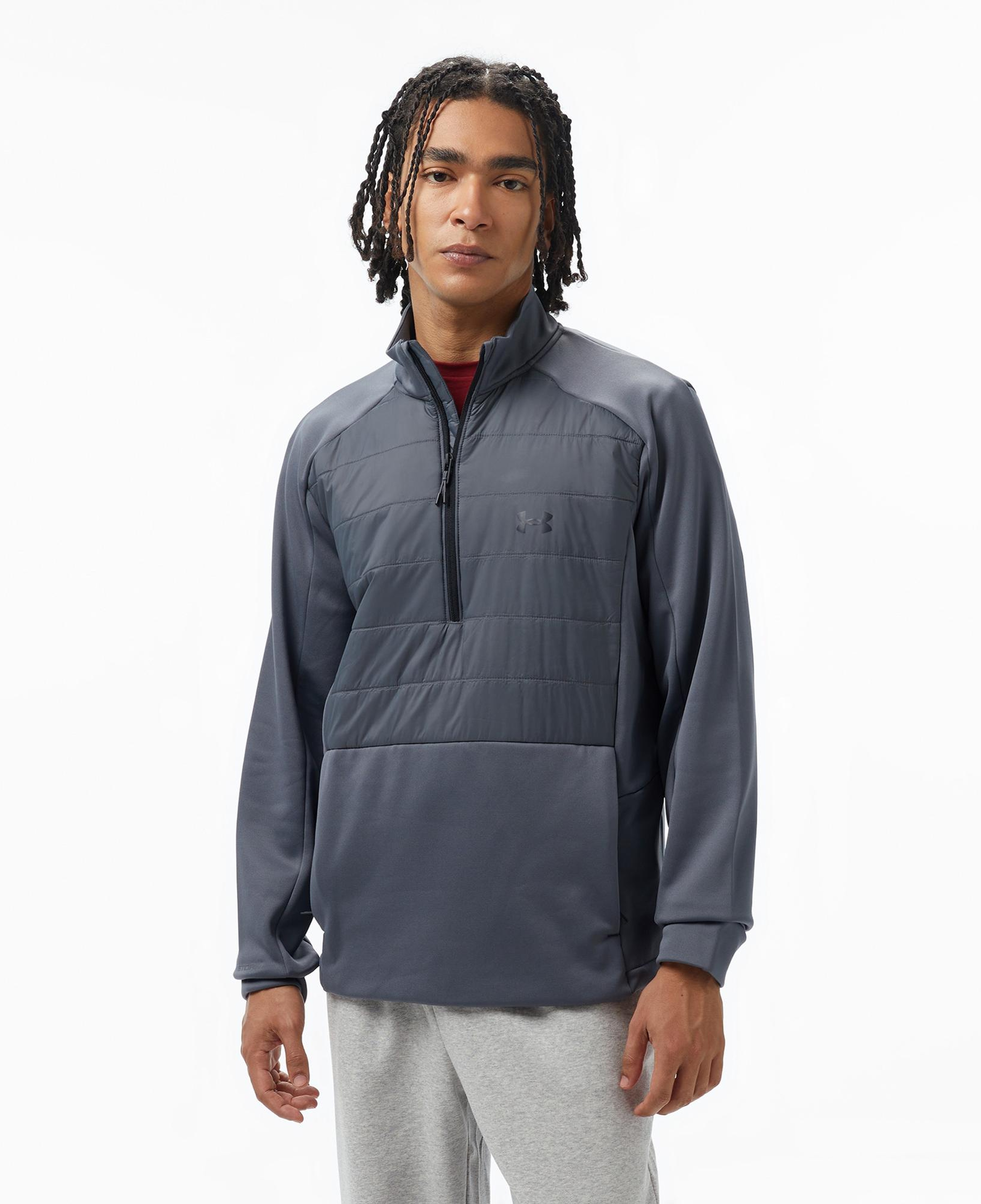 Under Armour Fleece Erkek Gri Outdoor Mont