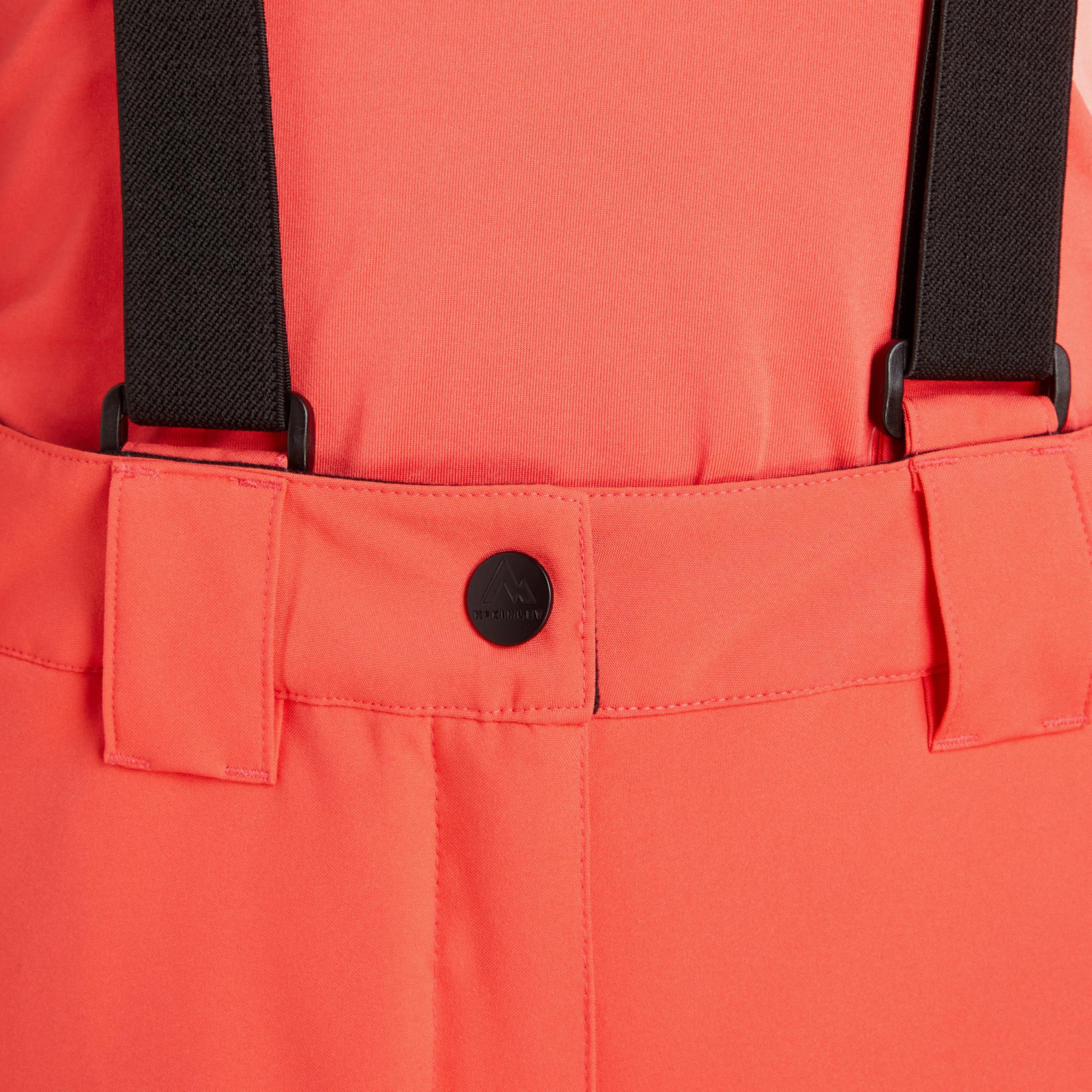 McKinley Ellie II Çocuk Kırmızı Kayak Pantolonu