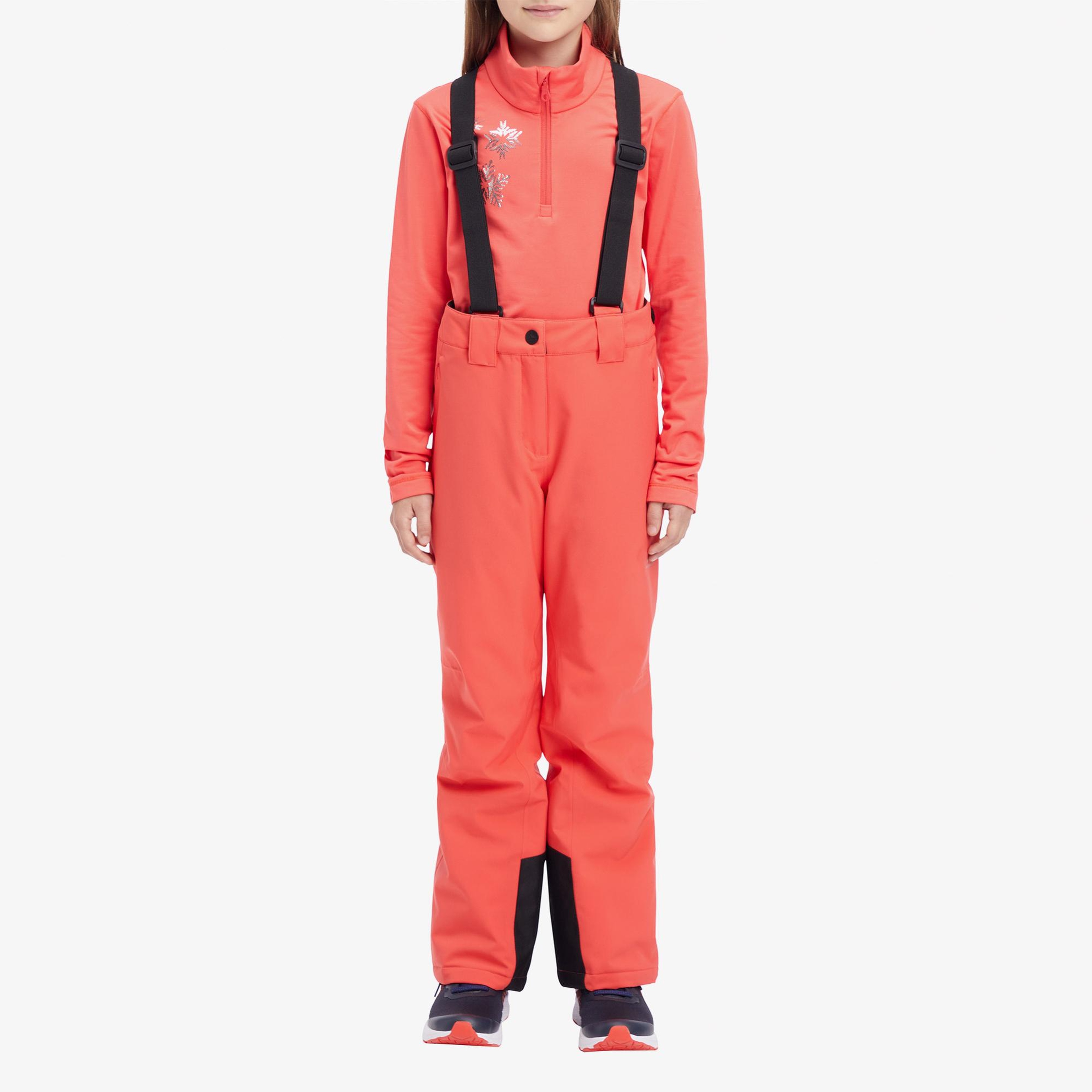 McKinley Ellie II Çocuk Kırmızı Kayak Pantolonu