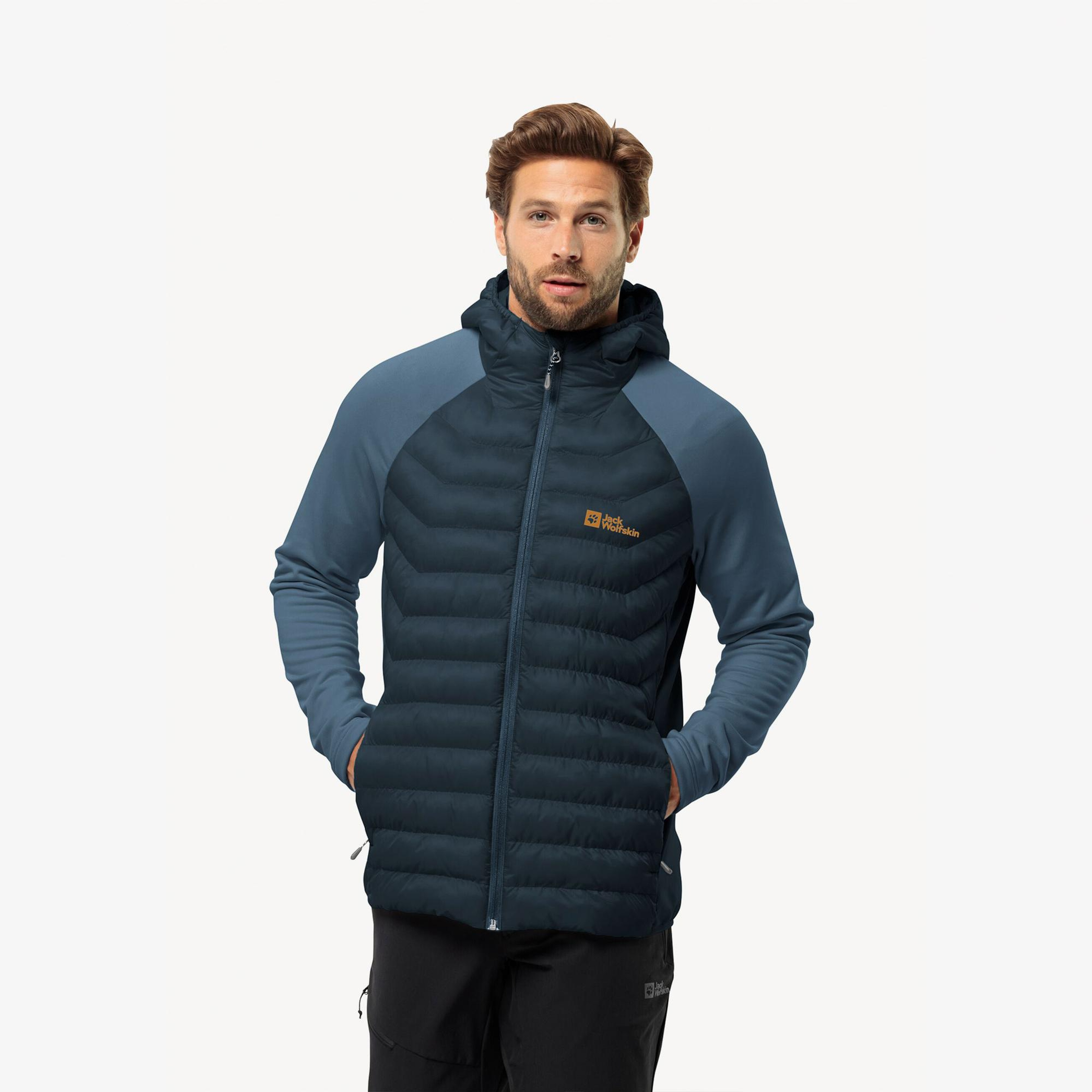 Jack Wolfskin Routeburn Pro Insulated Erkek Mavi Mont