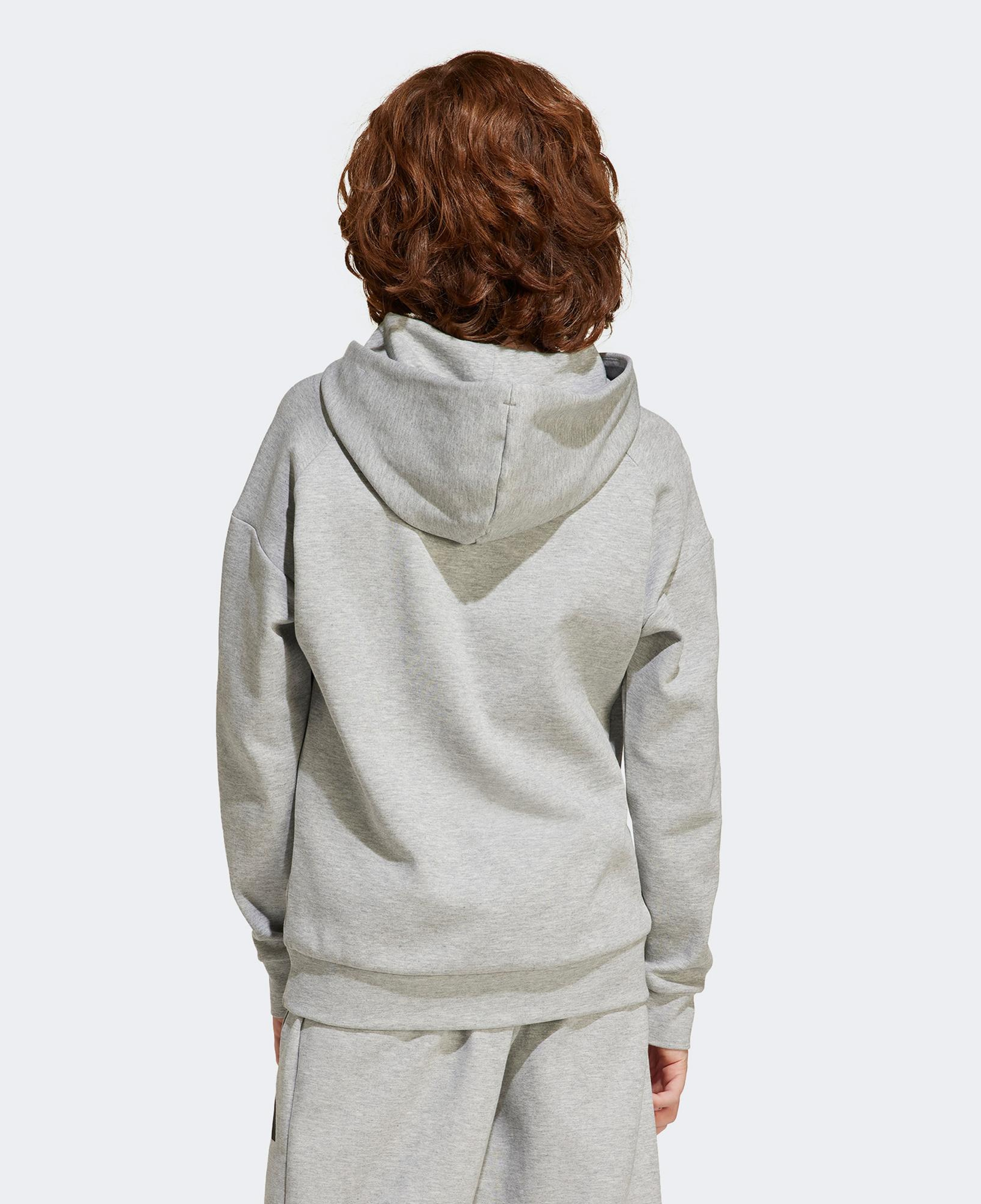 adidas Future Icons Logo Çocuk Gri Swearshirt