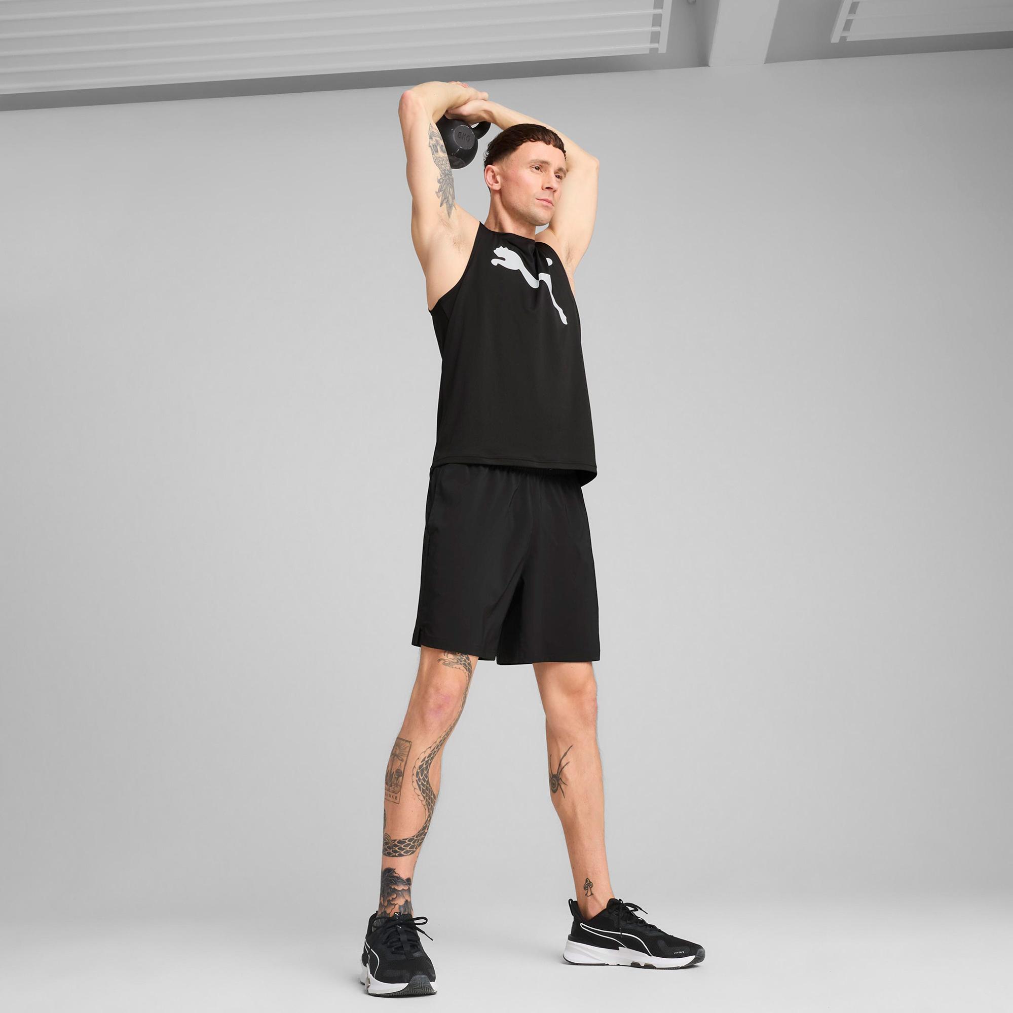 Puma Tad Essentials 7 Wven Erkek Siyah Antrenman Şortu