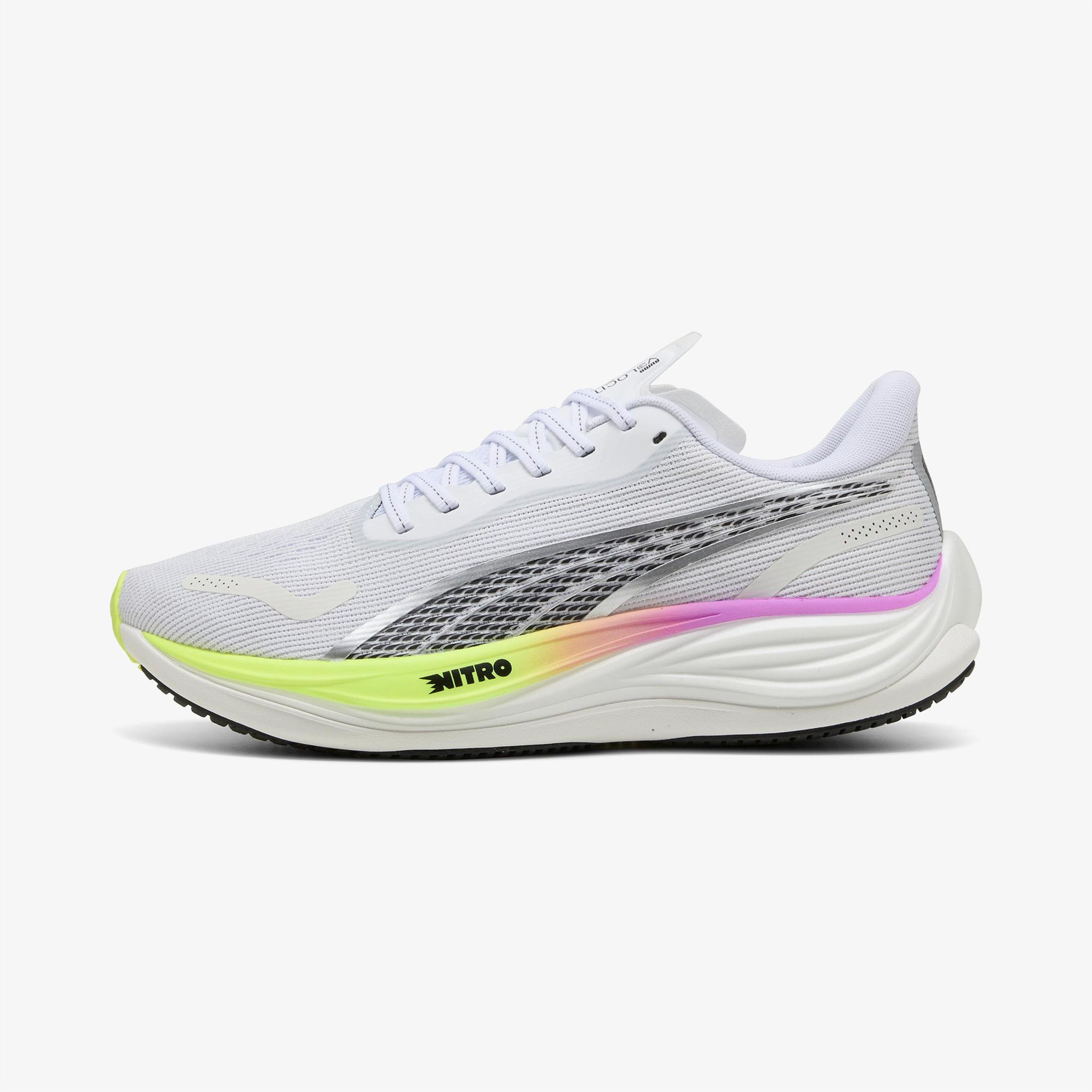 Puma Velocity Nitro 3 Erkek Beyaz Koşu Ayakkabısı