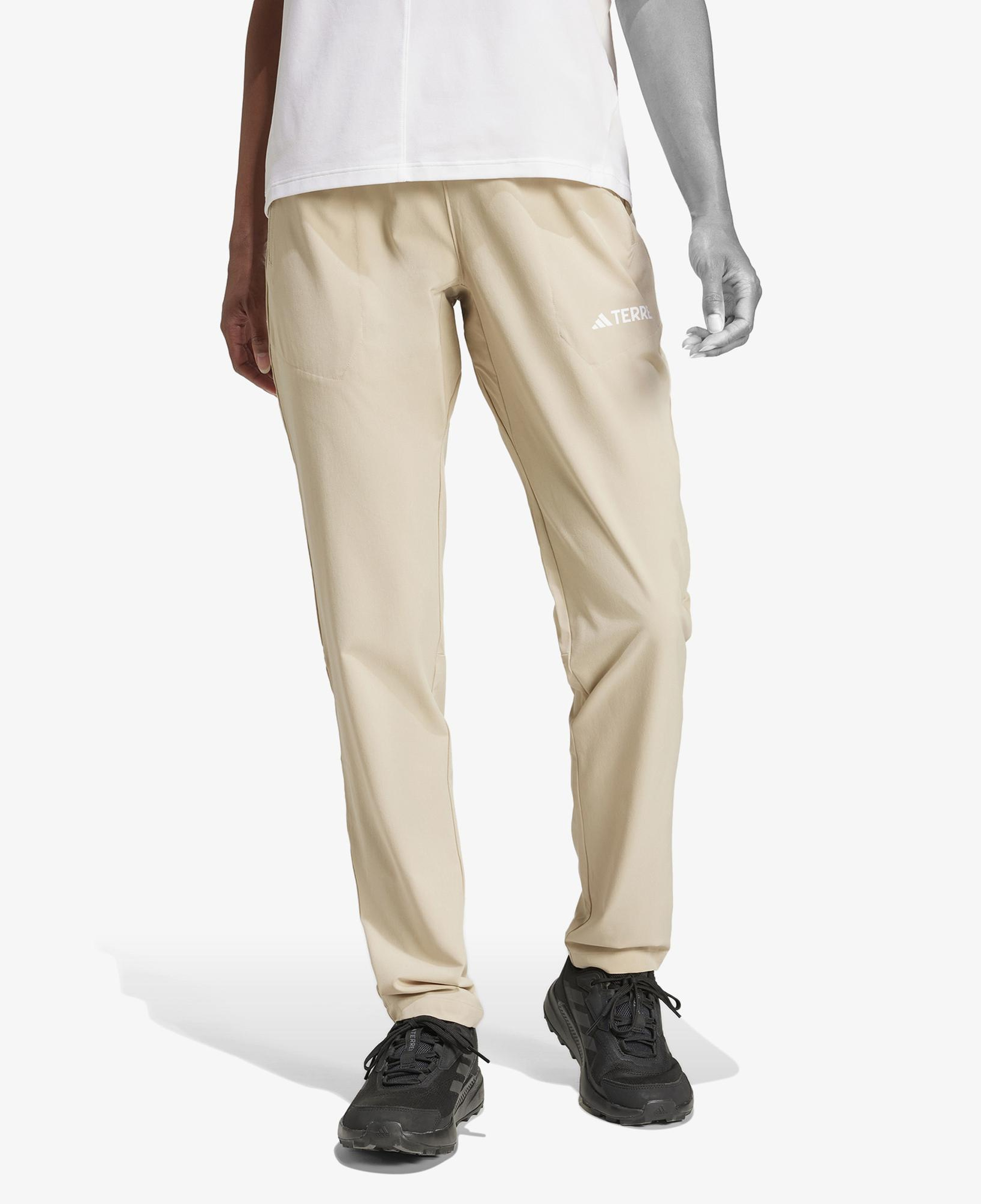 adidas Multi Essentials Strech Kadın Bej Eşofman Altı