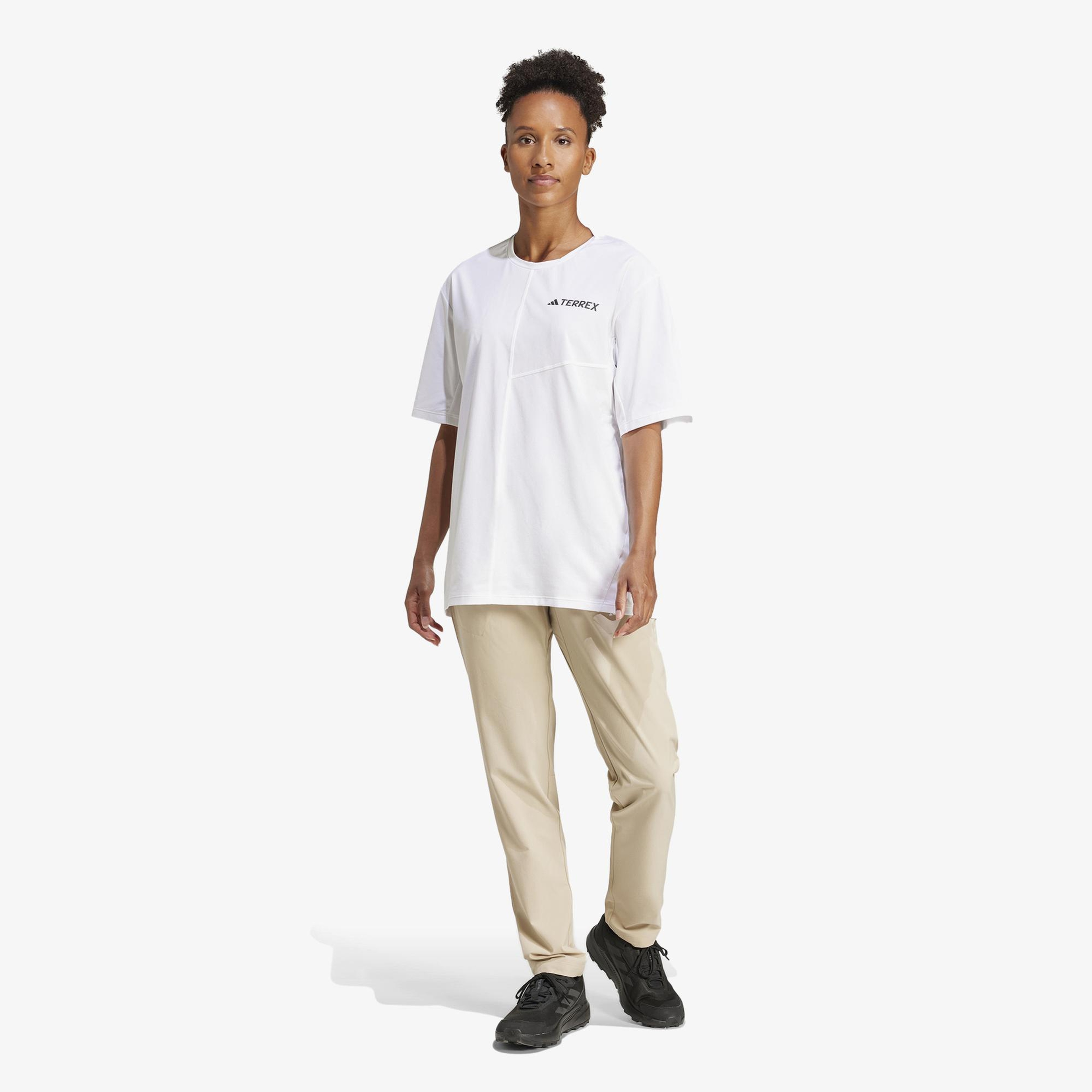 adidas Multi Essentials Strech Kadın Bej Eşofman Altı