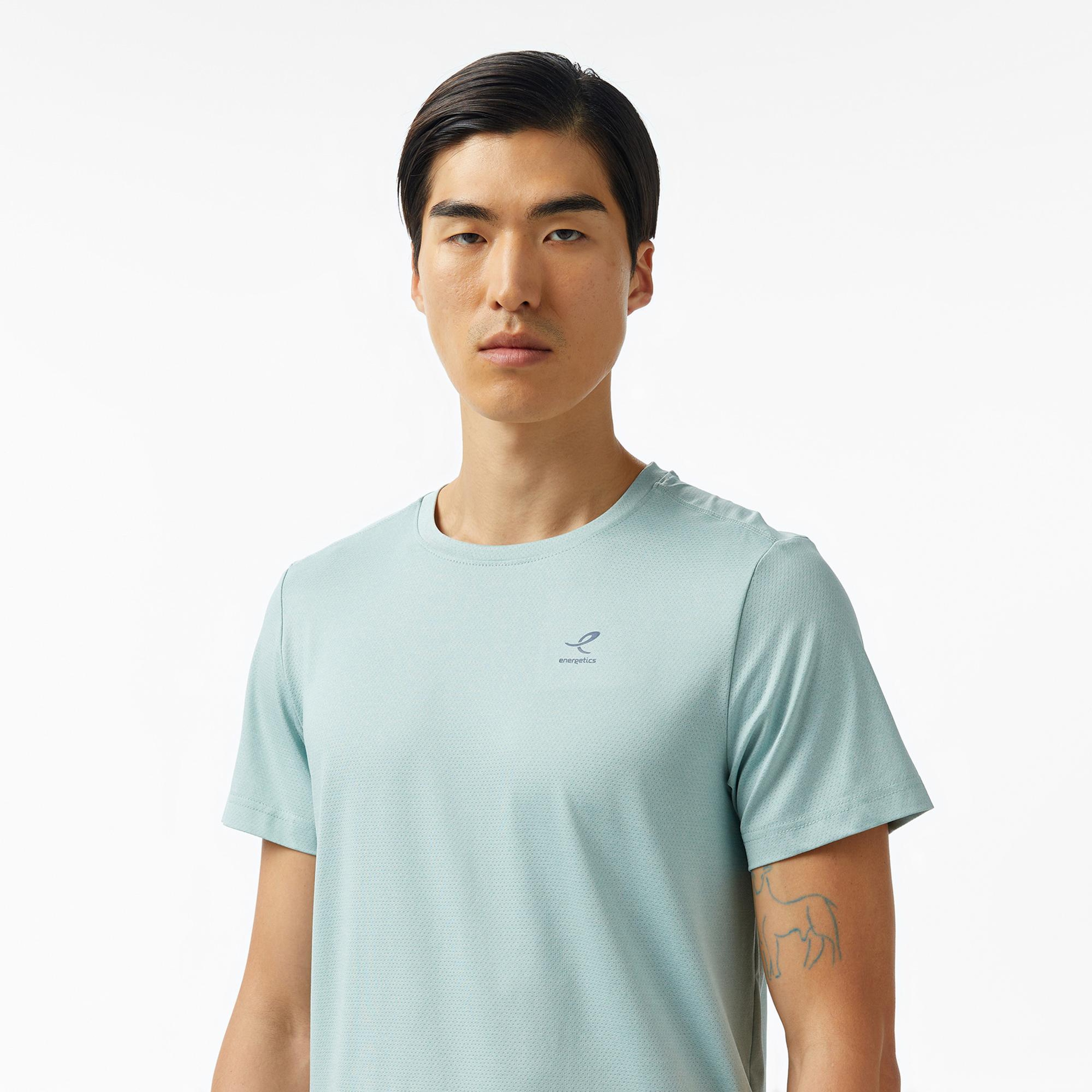 Energetics Tibo Ss Erkek Mavi Antrenman T-Shirt
