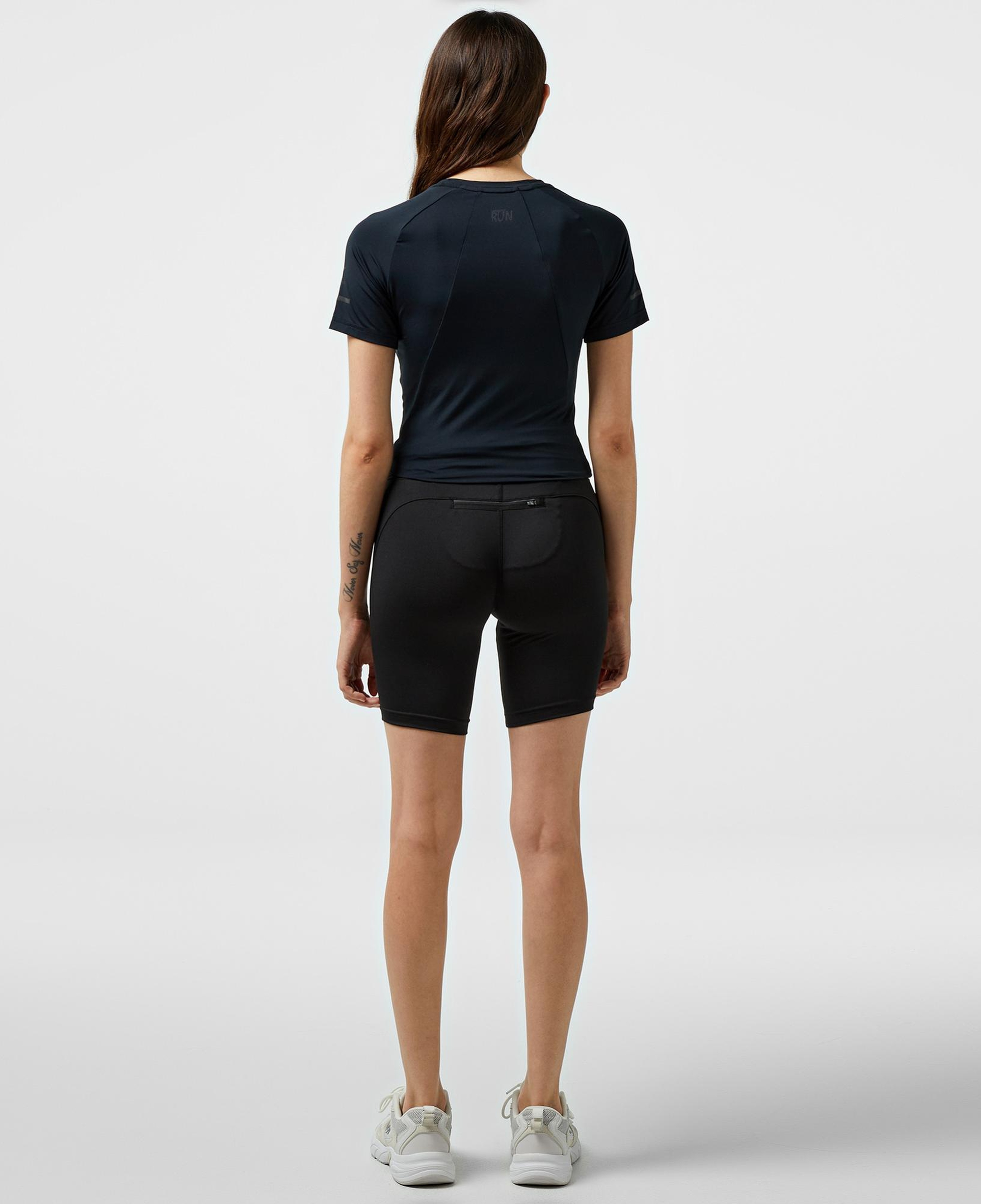 Energetics Portia Kadın Kısa Siyah Koşu Taytı
