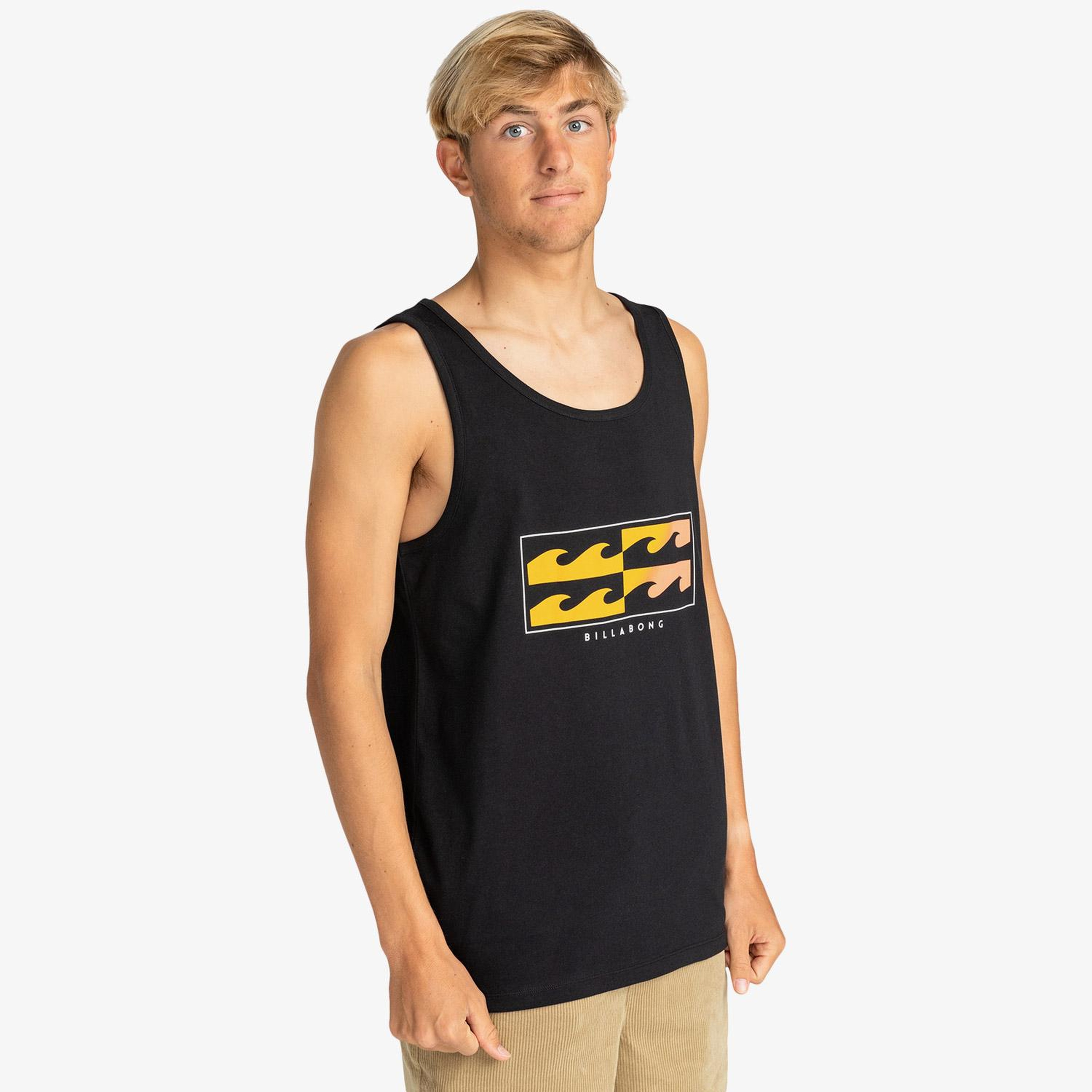 Billabong Stacked Arch Erkek Mavi Günlük T-Shirt