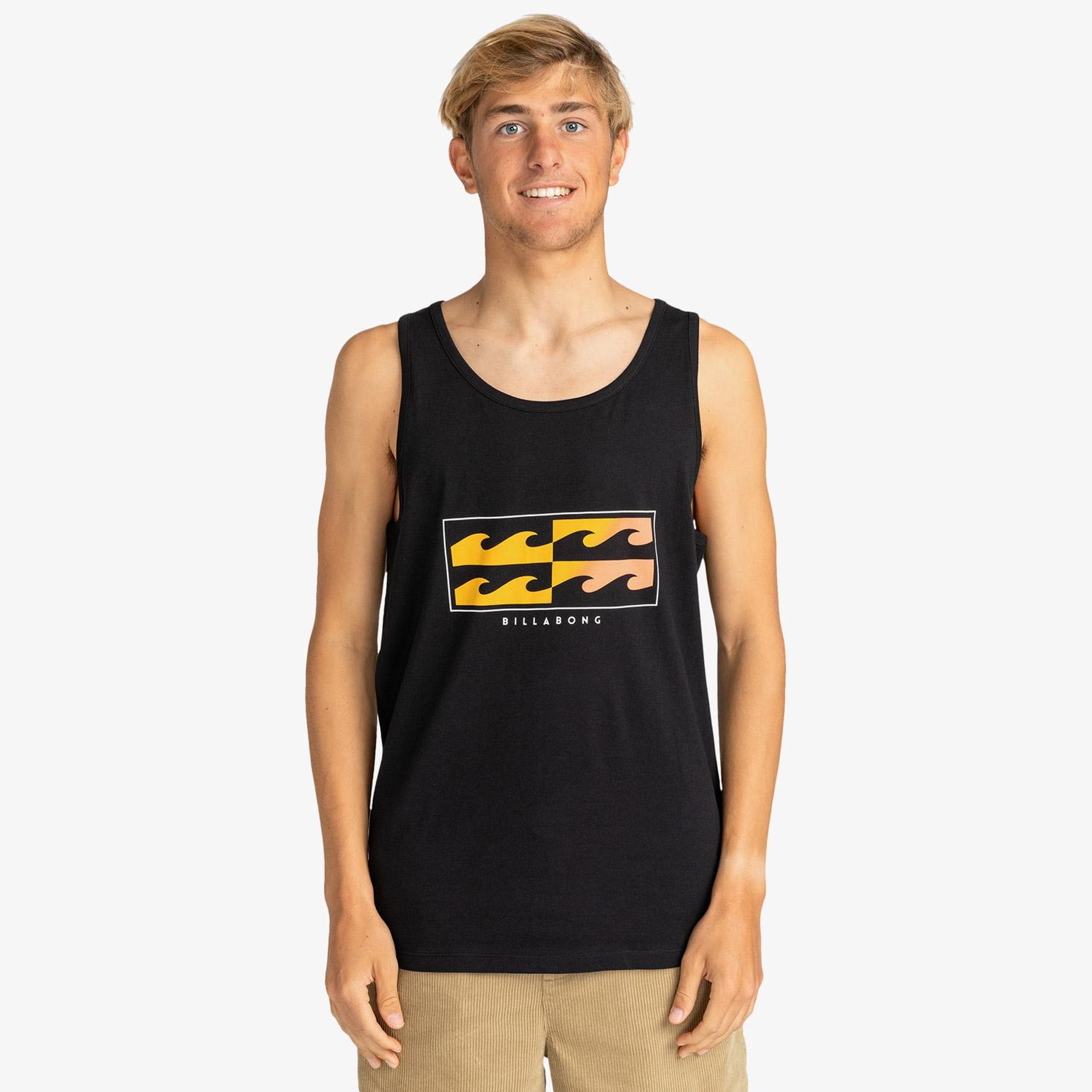 Billabong Stacked Arch Erkek Mavi Günlük T-Shirt