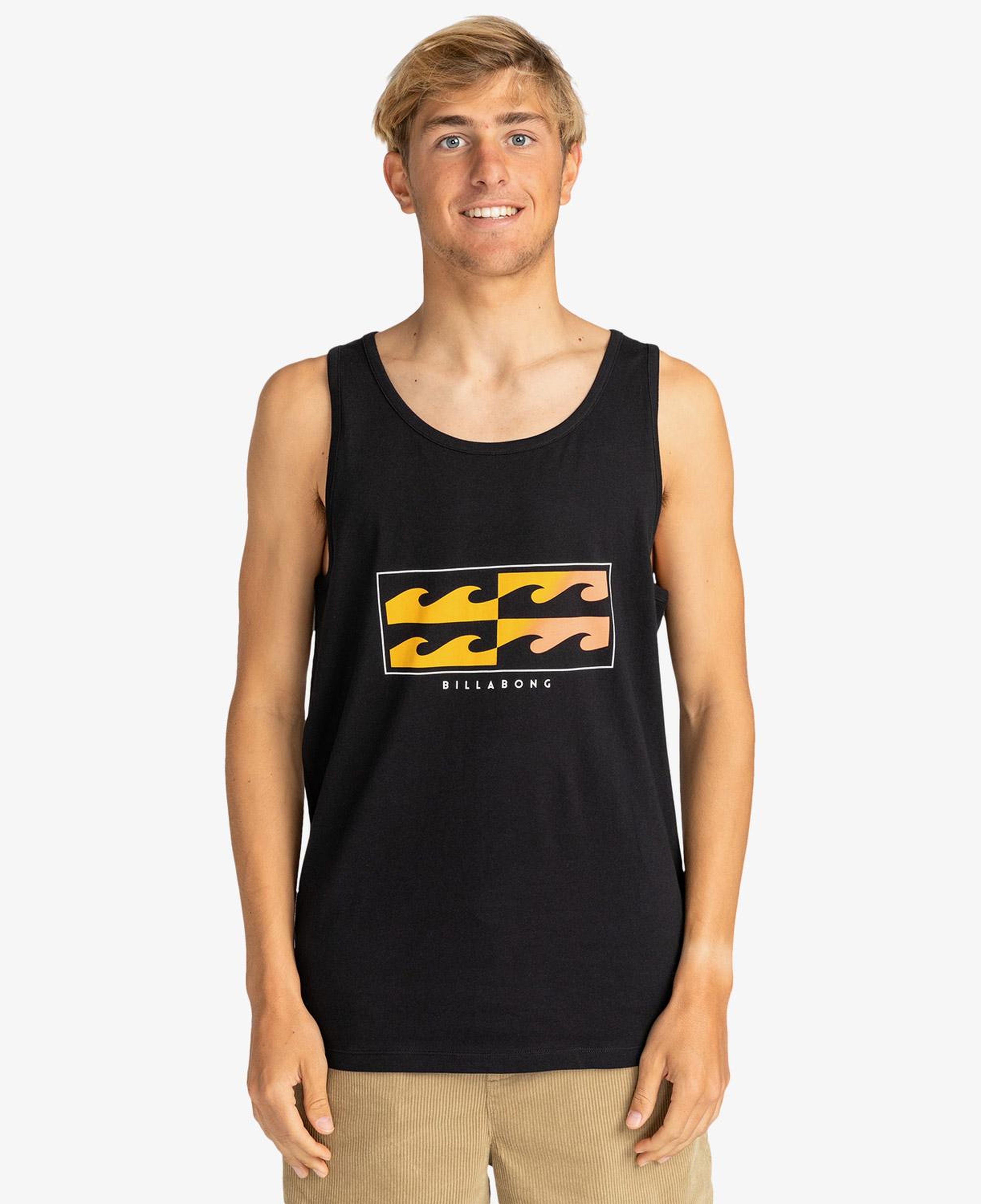 Billabong Stacked Arch Erkek Mavi Günlük T-Shirt