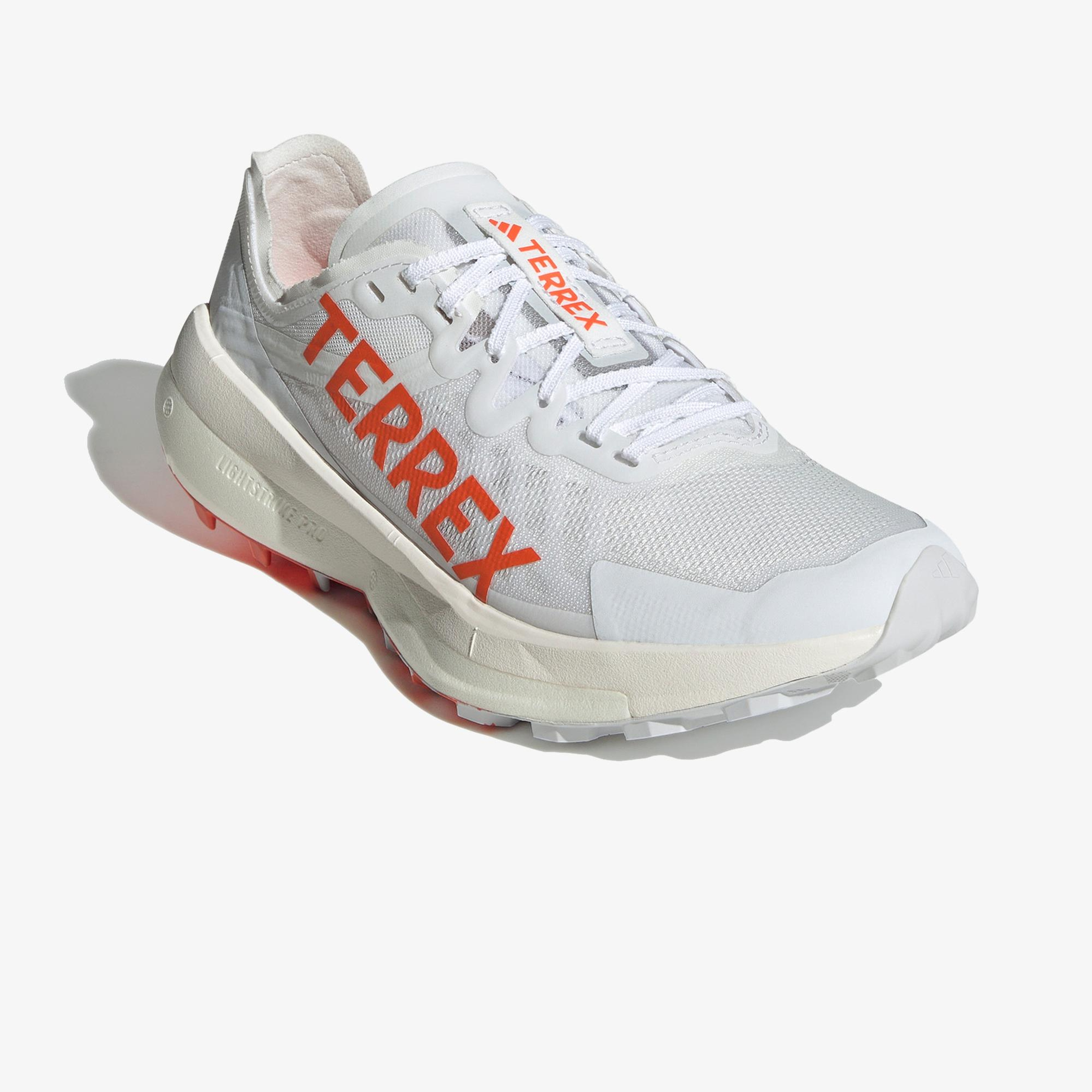 adidas Terrex Agravic Speed Arazi Kadın Beyaz Koşu Ayakkabısı