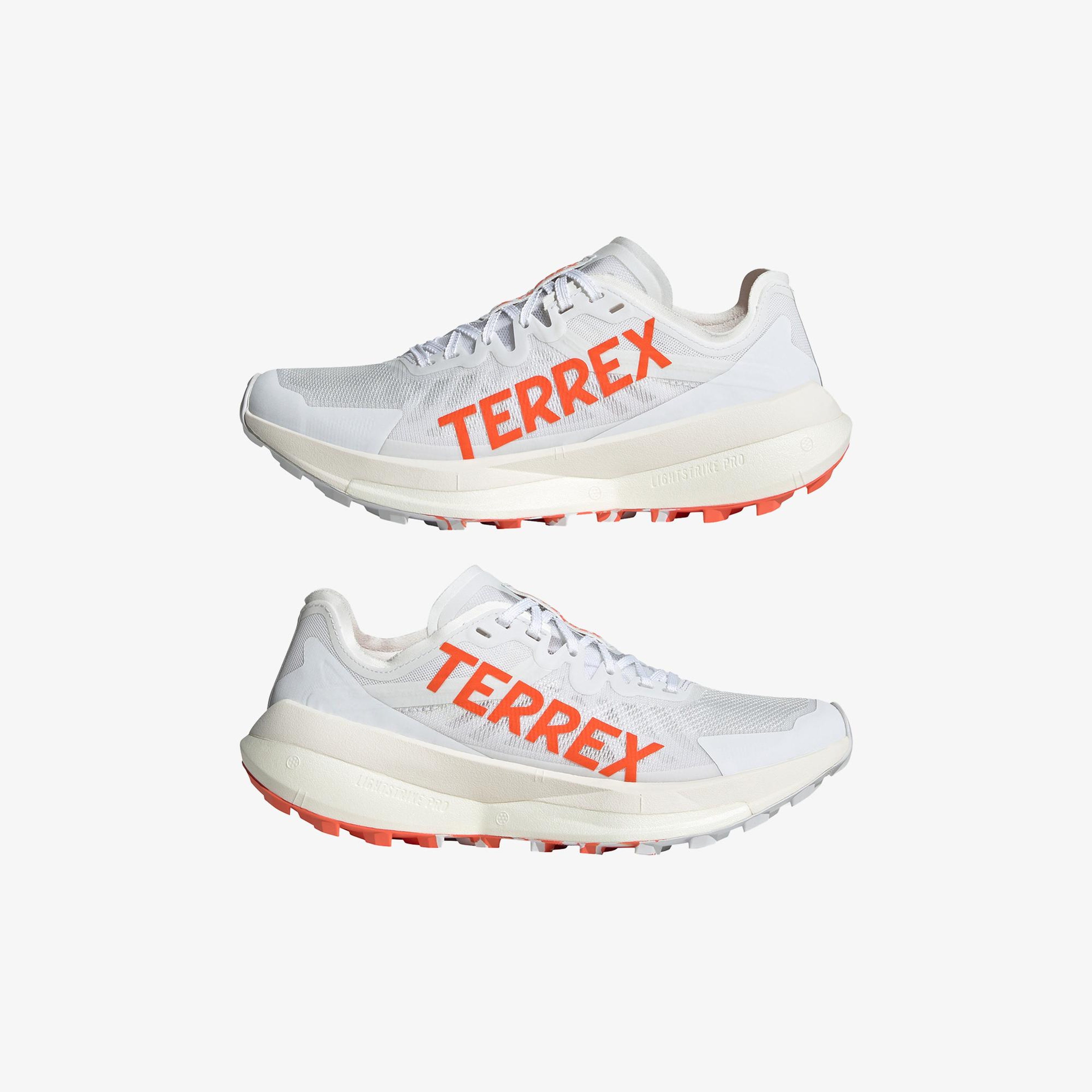 adidas Terrex Agravic Speed Arazi Kadın Beyaz Koşu Ayakkabısı