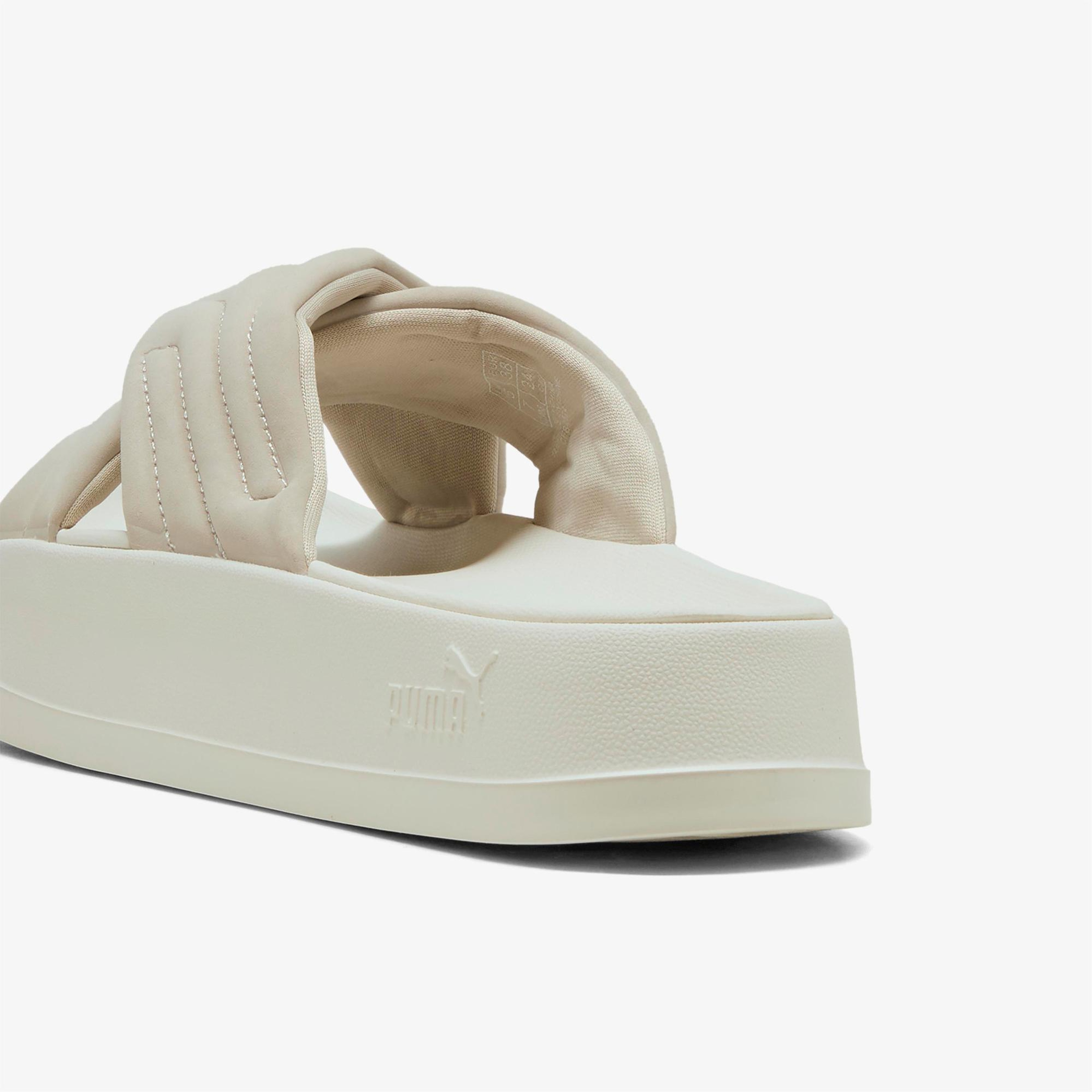 Puma Leadcat Platform Kadın Krem Terlik