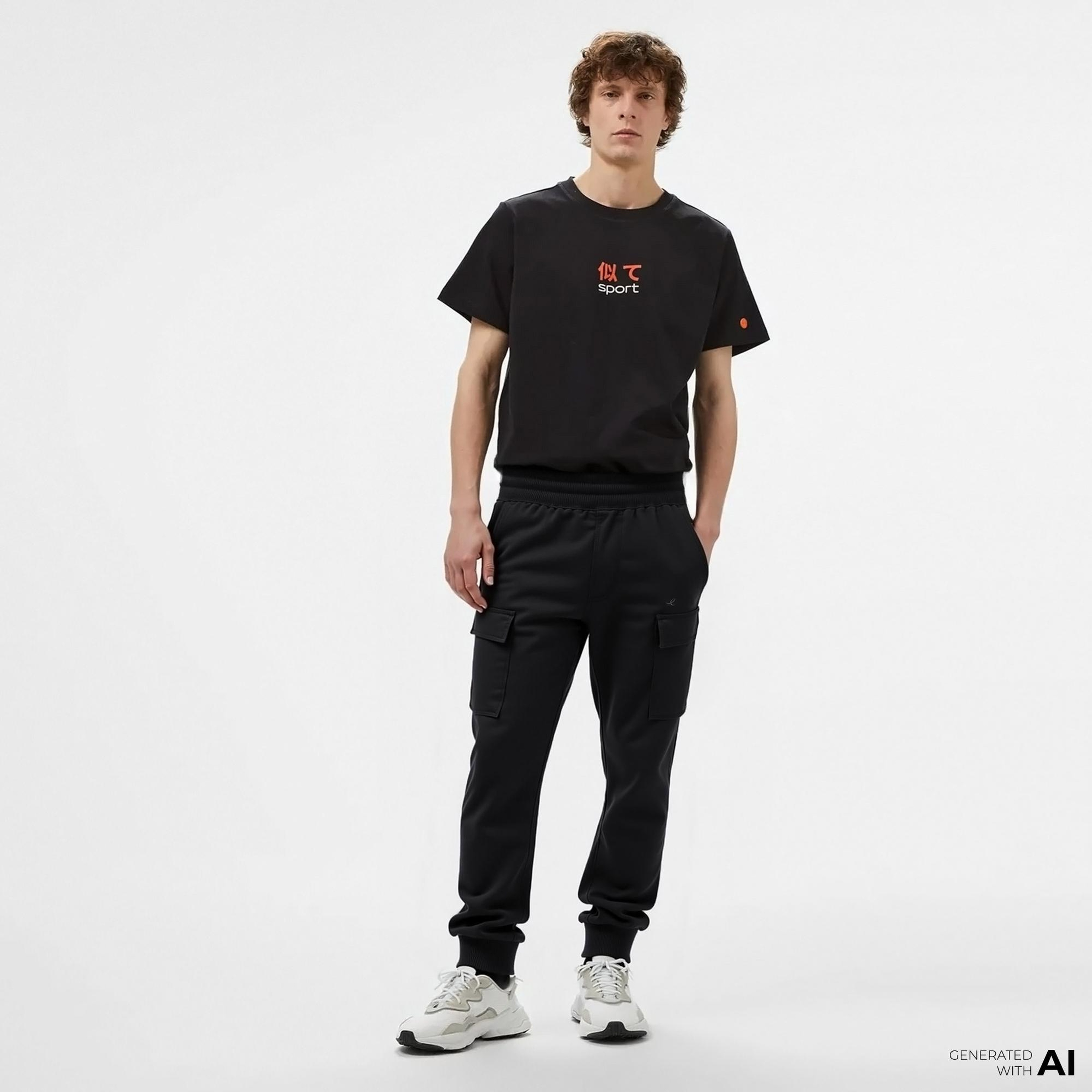 Energetics Kool Unisex Siyah Günlük Eşofman Altı