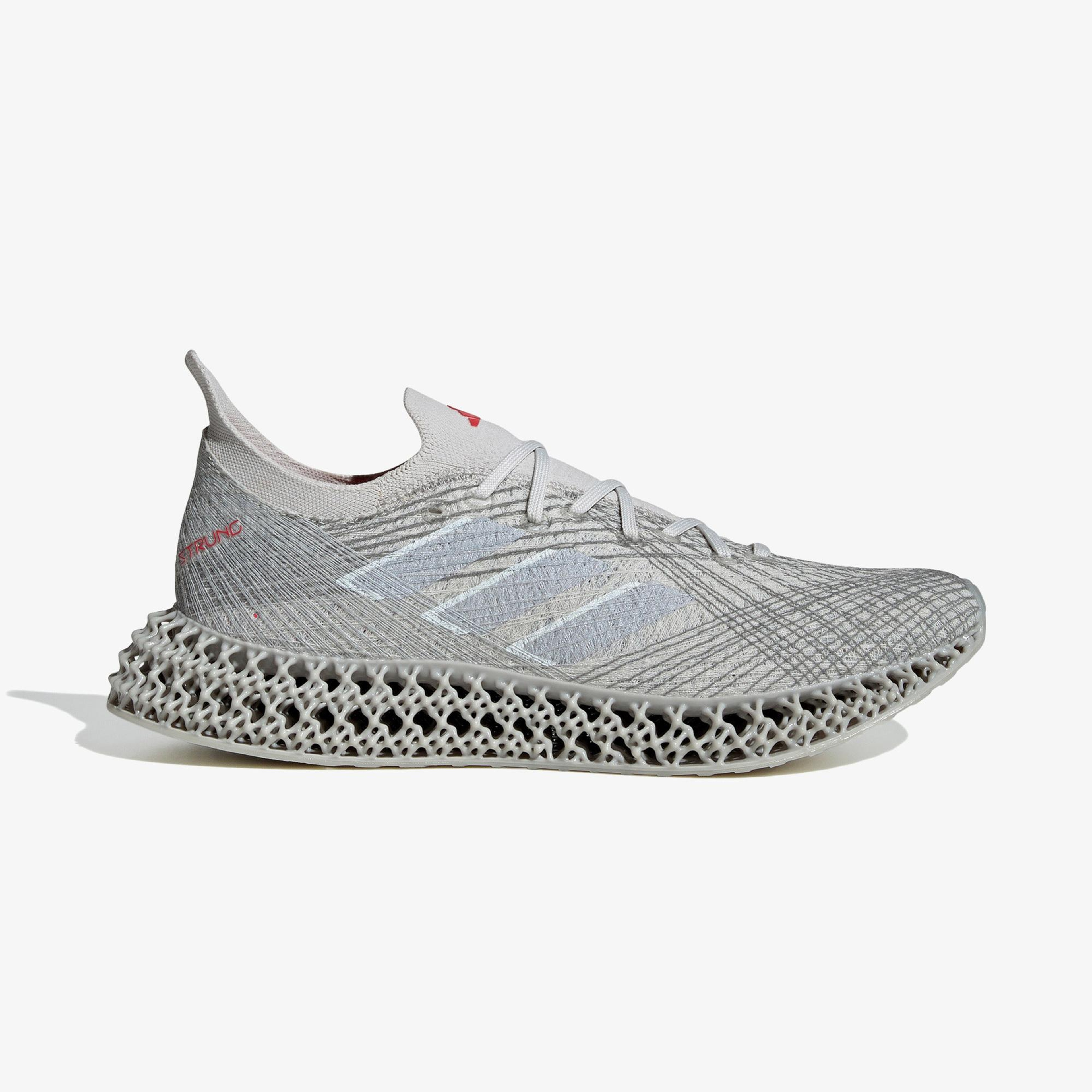 adidas 4Dfwd X Strung Erkek Gri Koşu Ayakkabısı