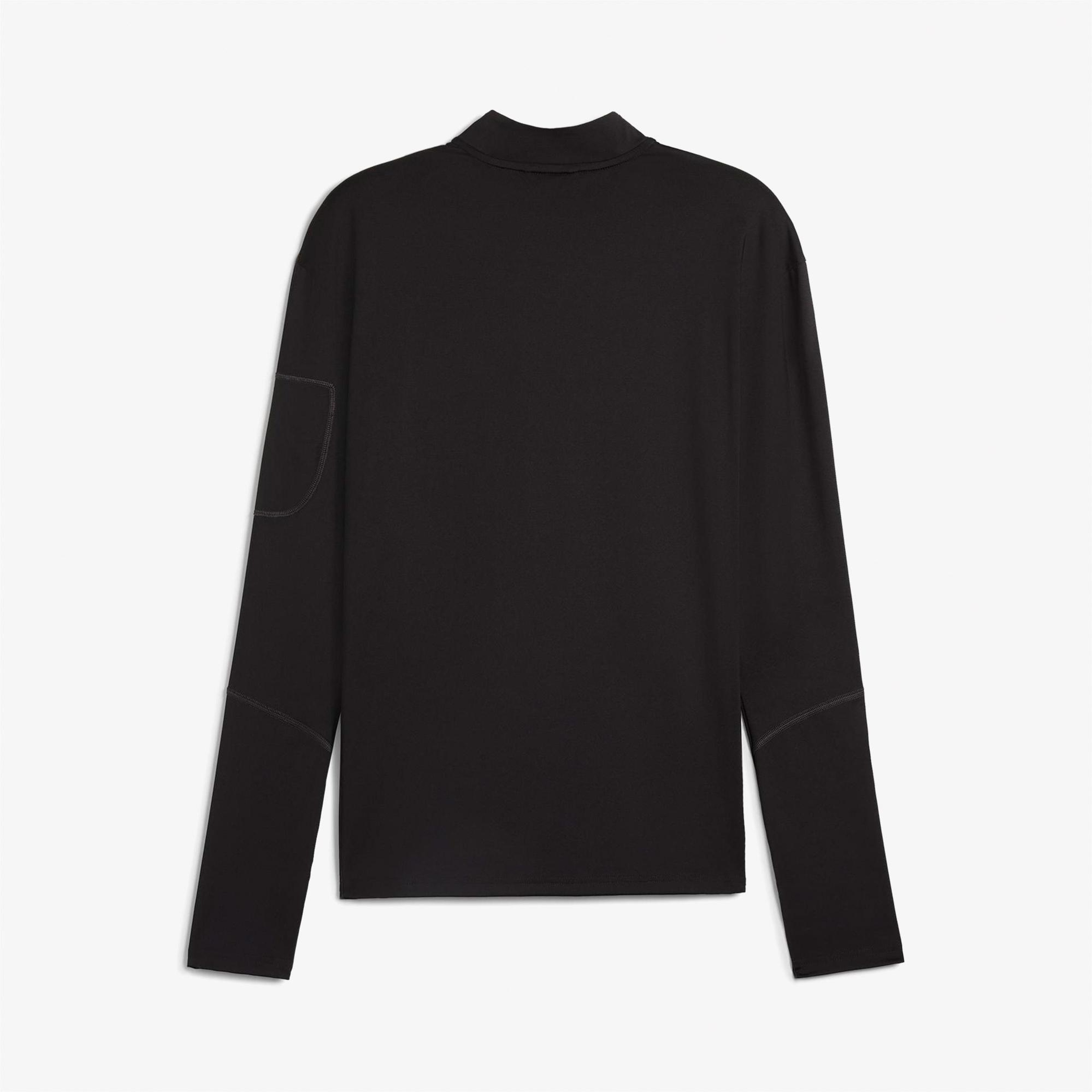 Puma Quarter Zip Erkek Siyah Günlük Sweatshirt