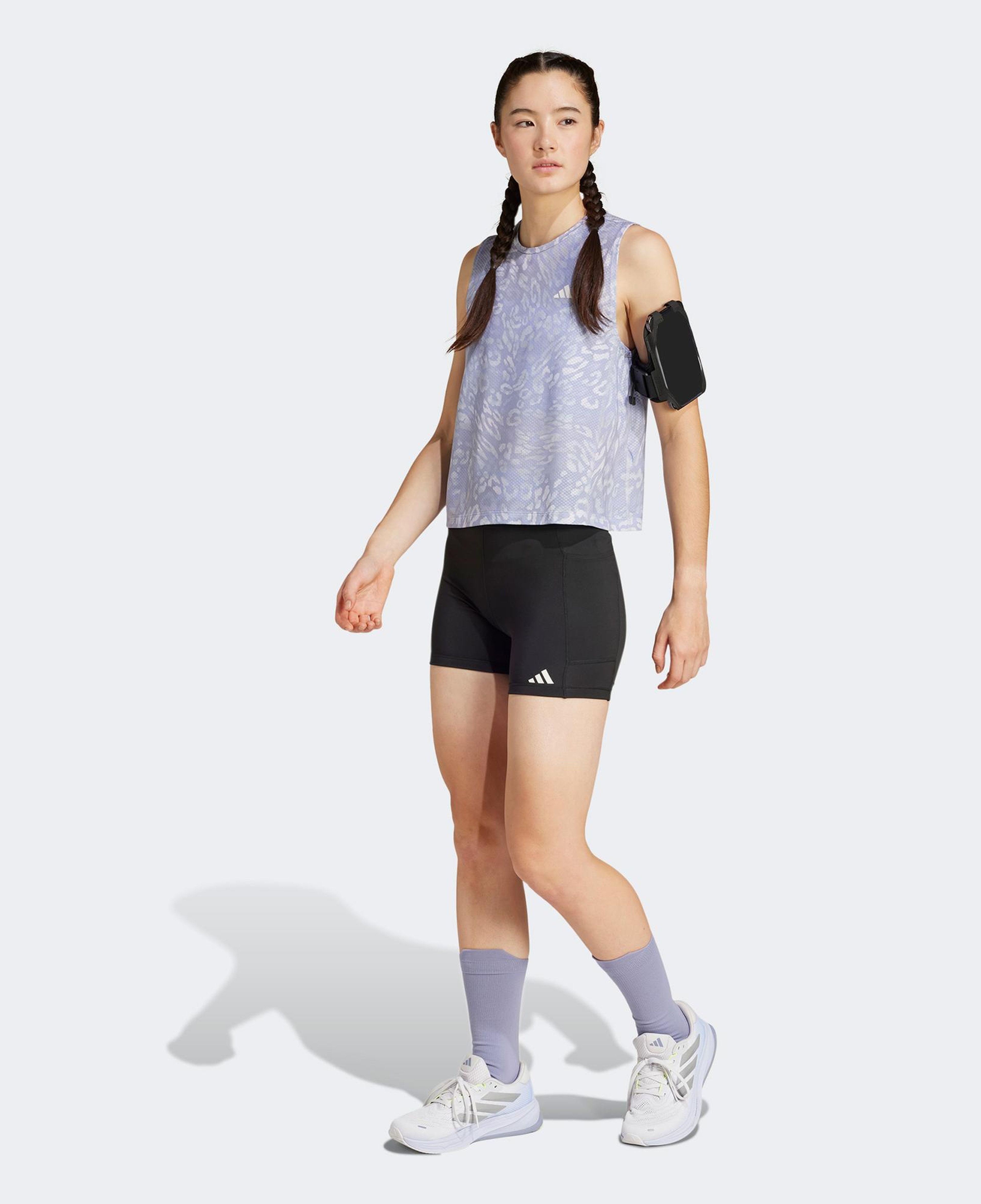 adidas Otr E Aop T W Kadın Gri Koşu Atleti