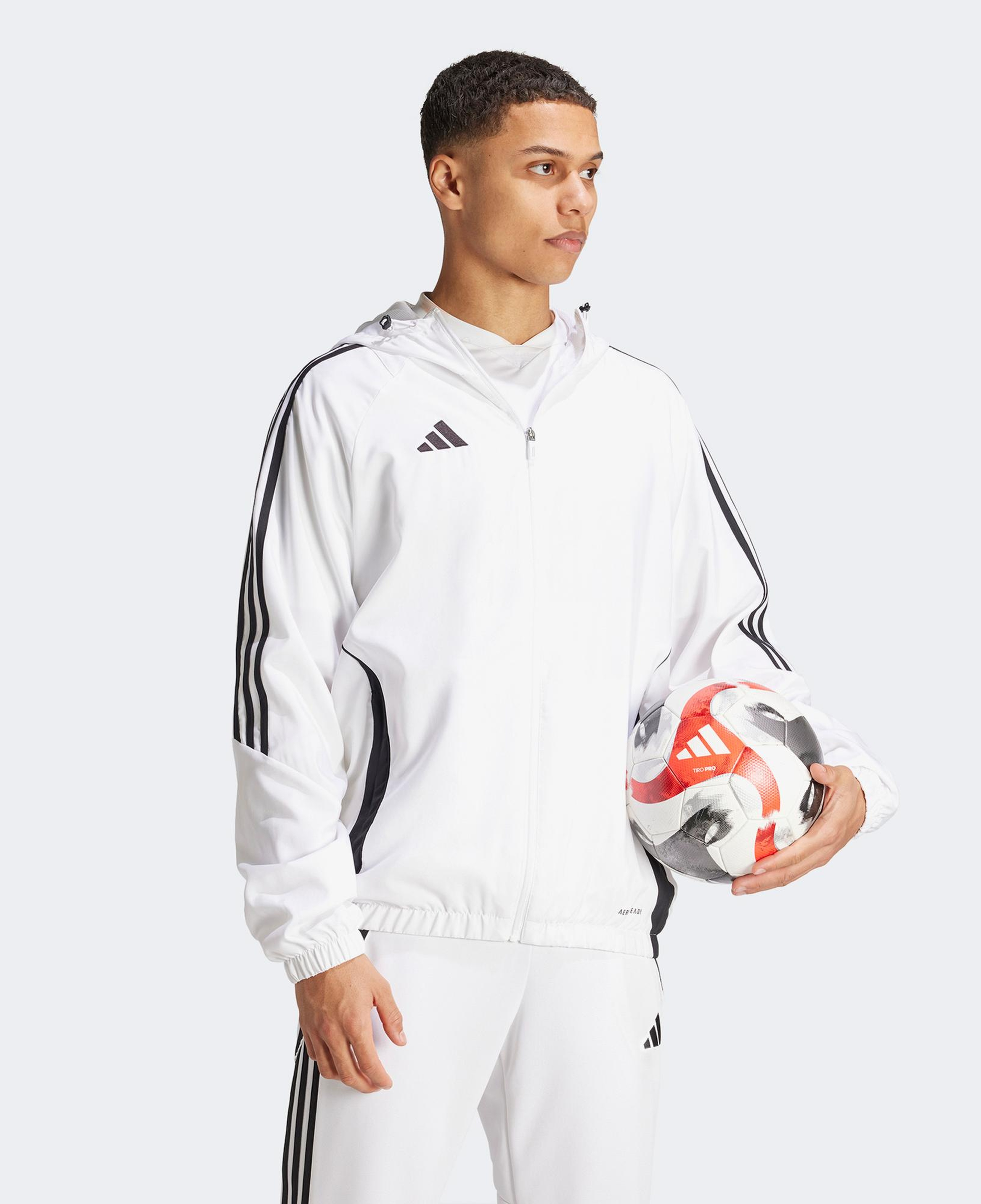 adidas Tiro 24 Erkek Beyaz Rüzgarlık