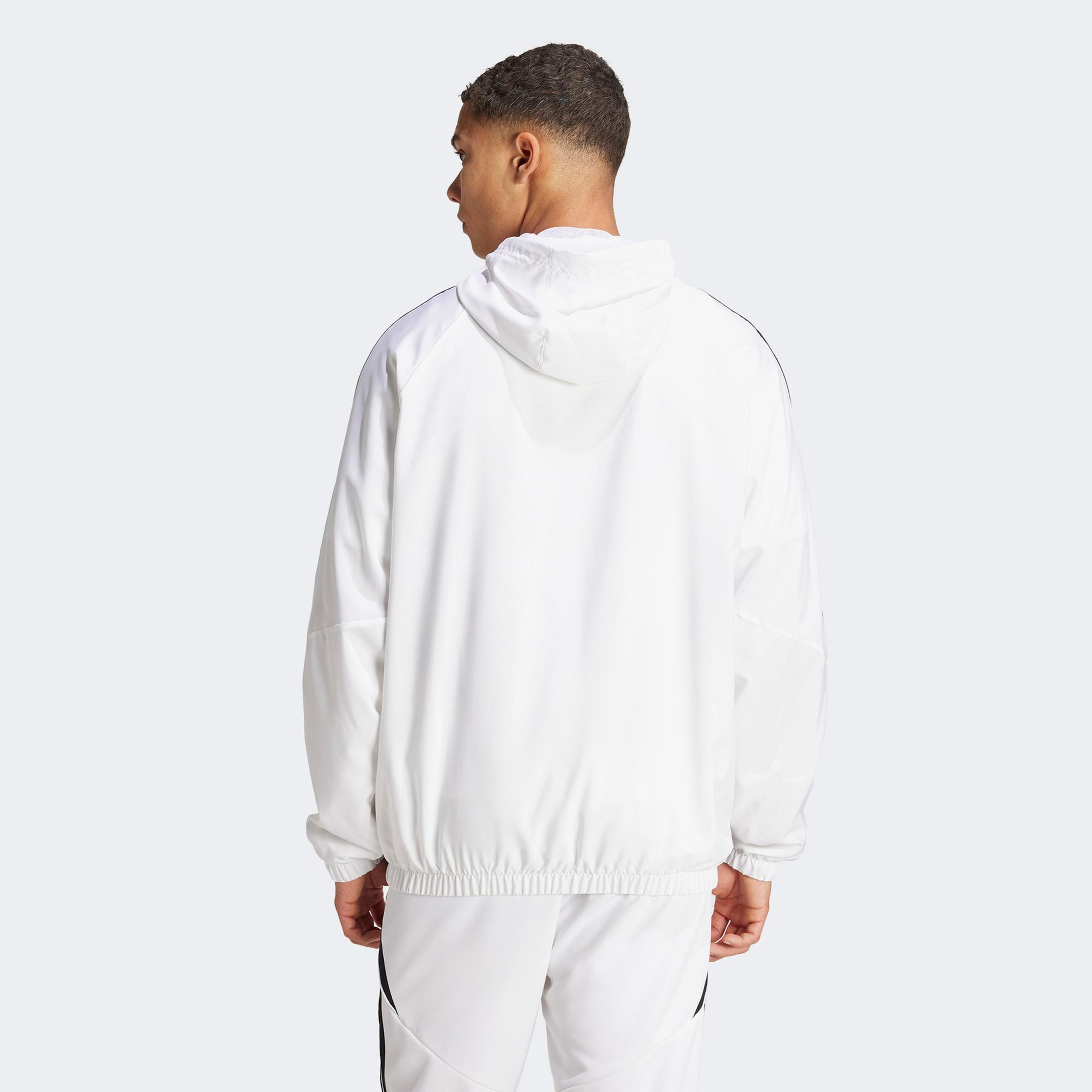 adidas Tiro 24 Erkek Beyaz Rüzgarlık
