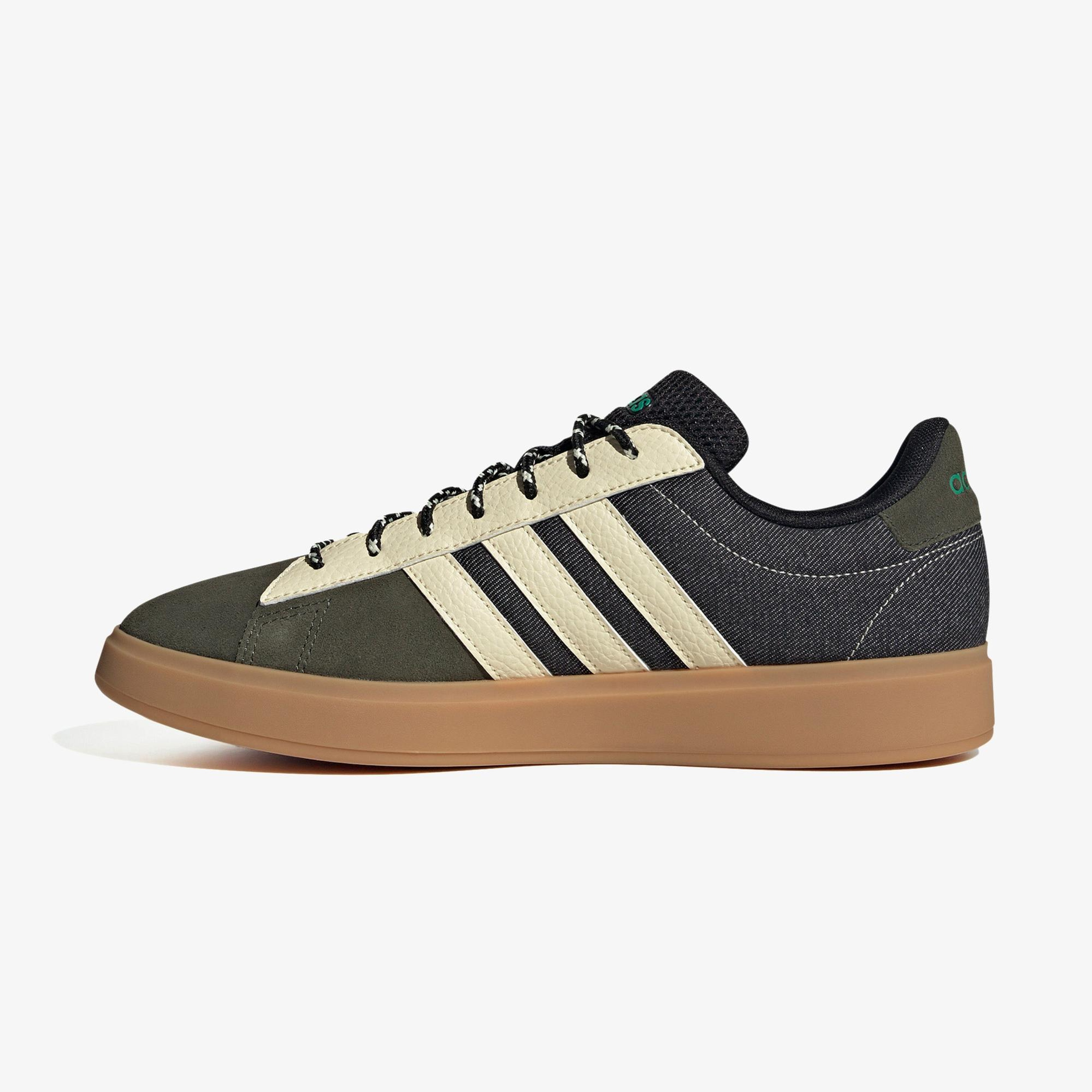 adidas Grand Court 2.0 Erkek Siyah Spor Ayakkabı